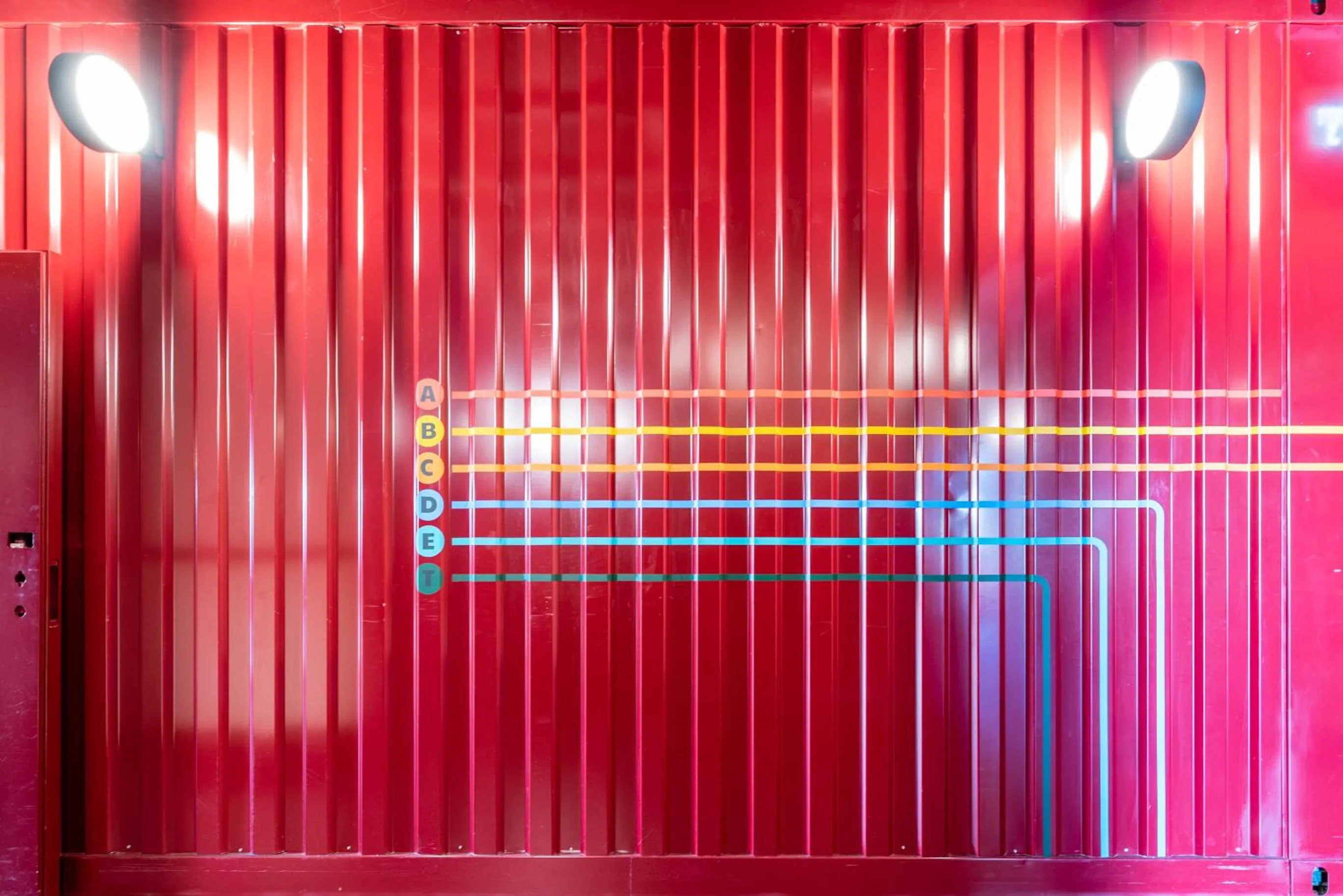 Floor plan in The Spot Hostel