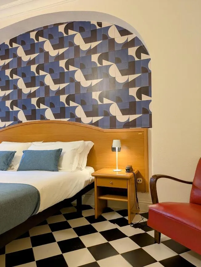 Bed in Villa Fieschi Boutique Hotel