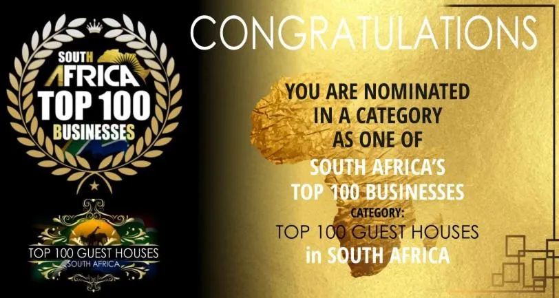 Certificate/Award in La Barune Guest House