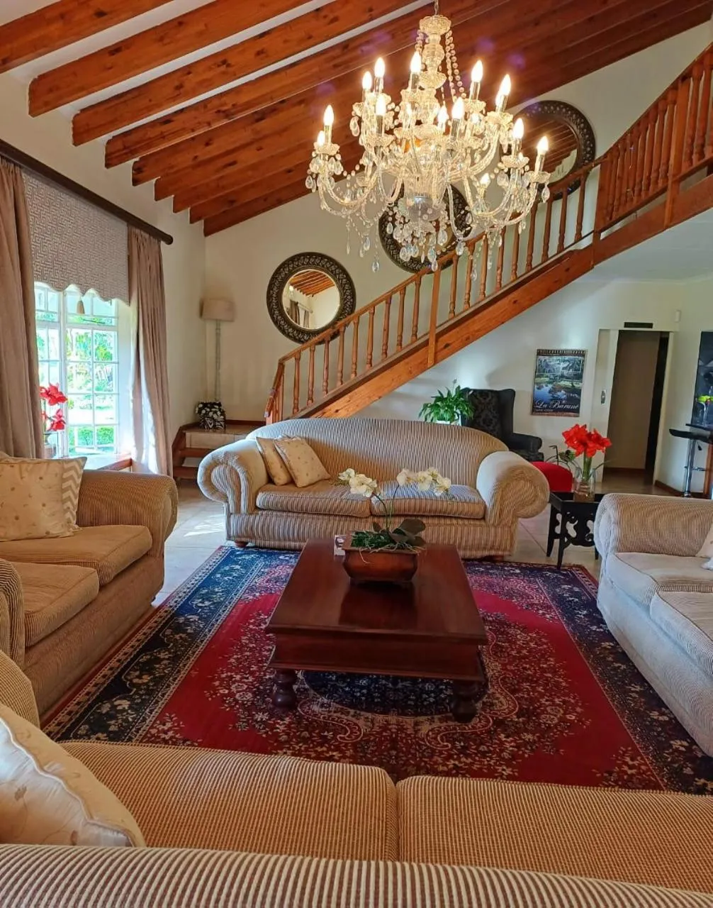 Seating area in La Barune Guest House