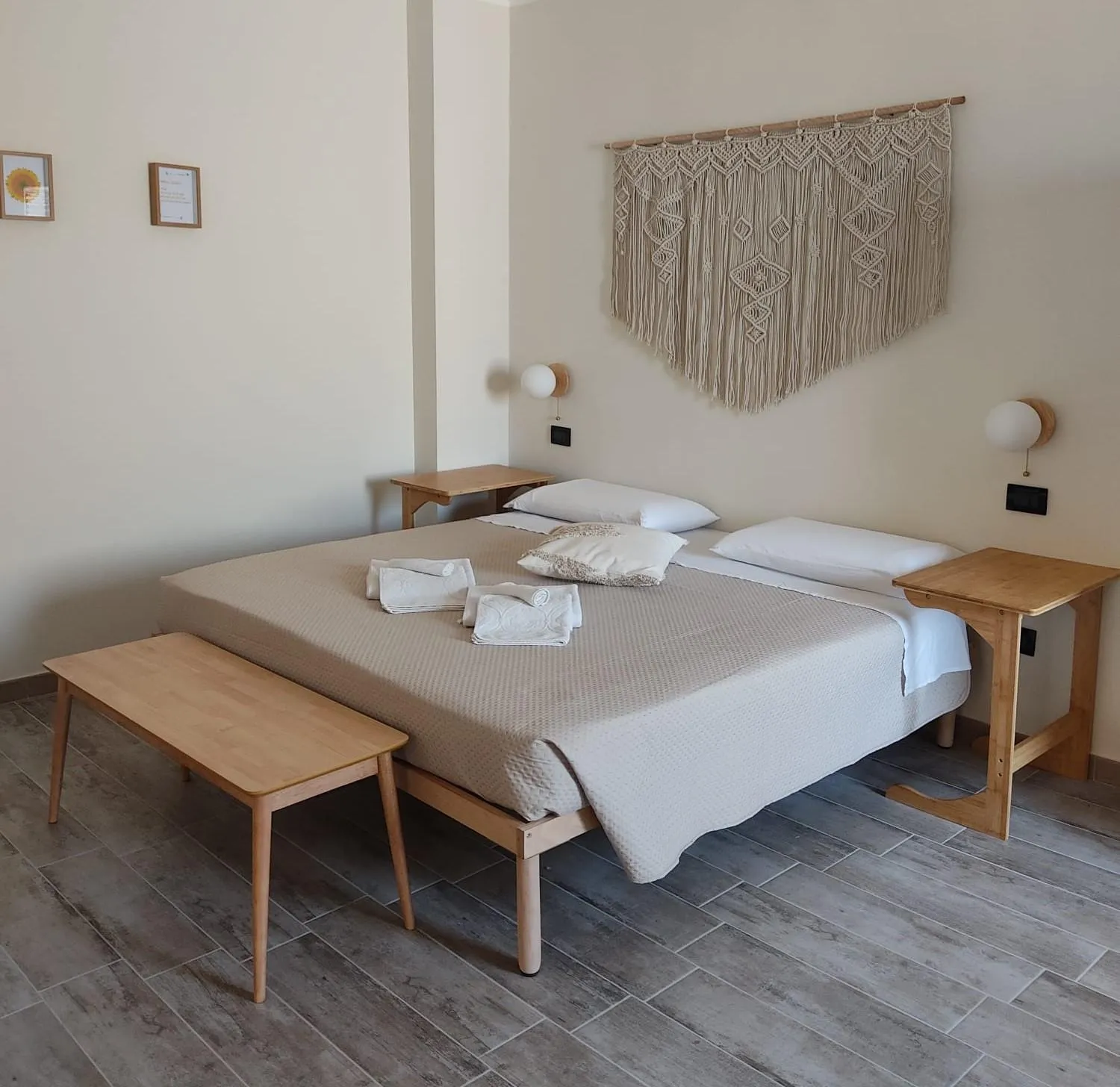 Bedroom in Supramurgia Agribistrot