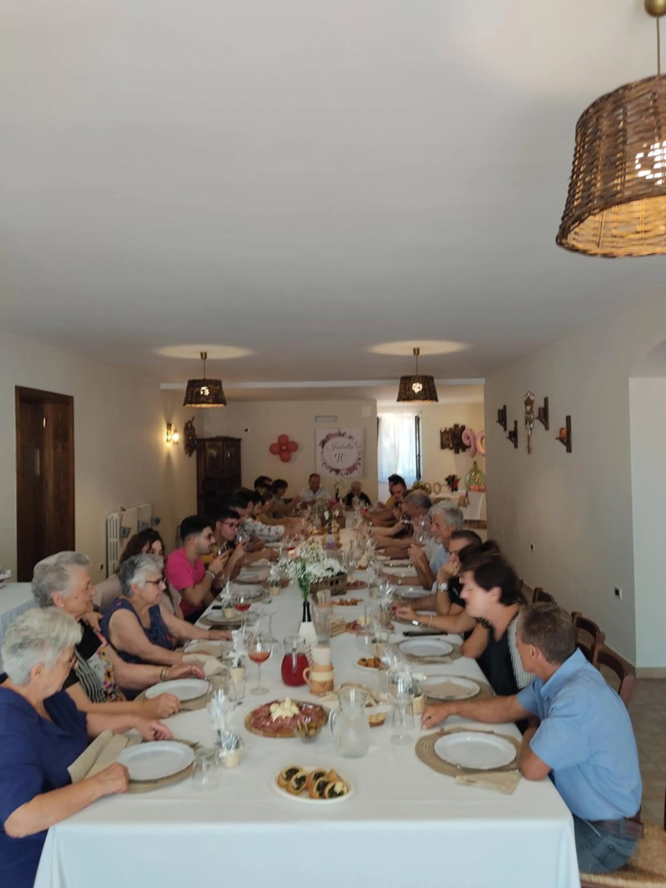 group of guests in Supramurgia Agribistrot