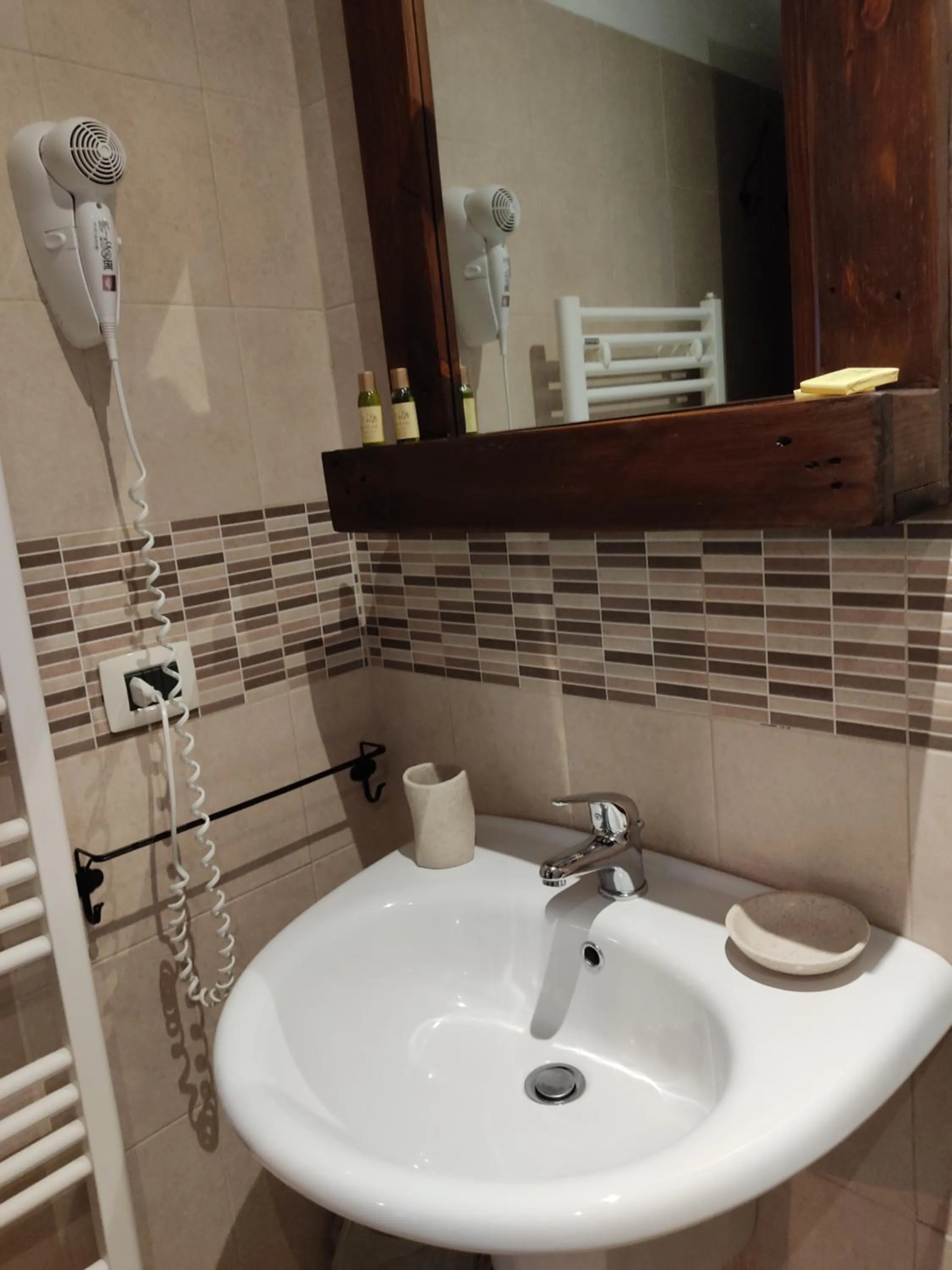 Bathroom in Supramurgia Agribistrot