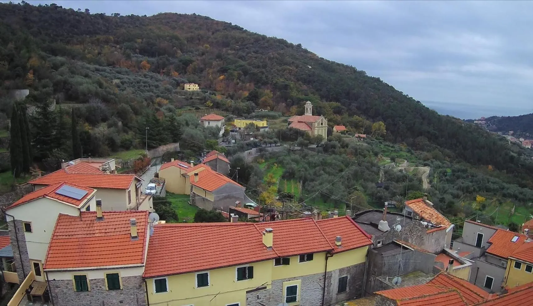 Bird's eye view in B&B Dalù