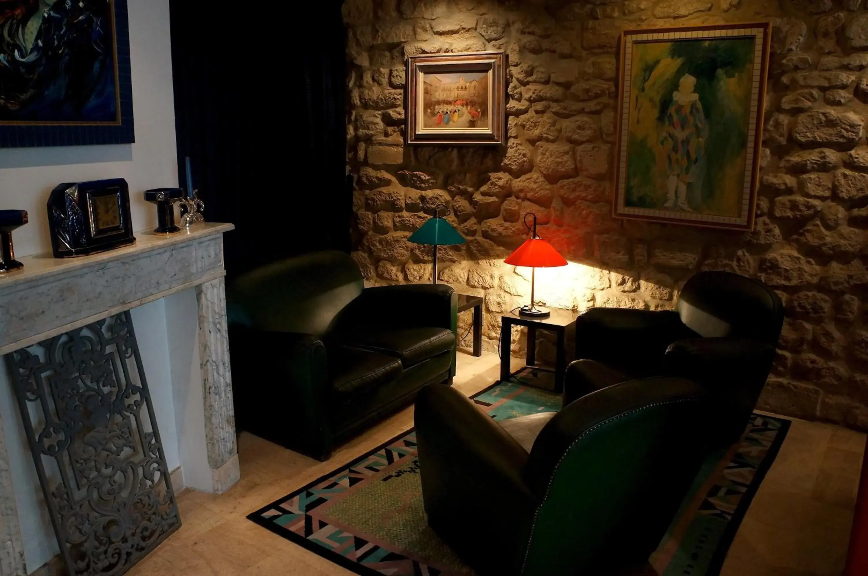 Lounge or bar in Hotel Danemark Lounge or bar in Hotel Danemark