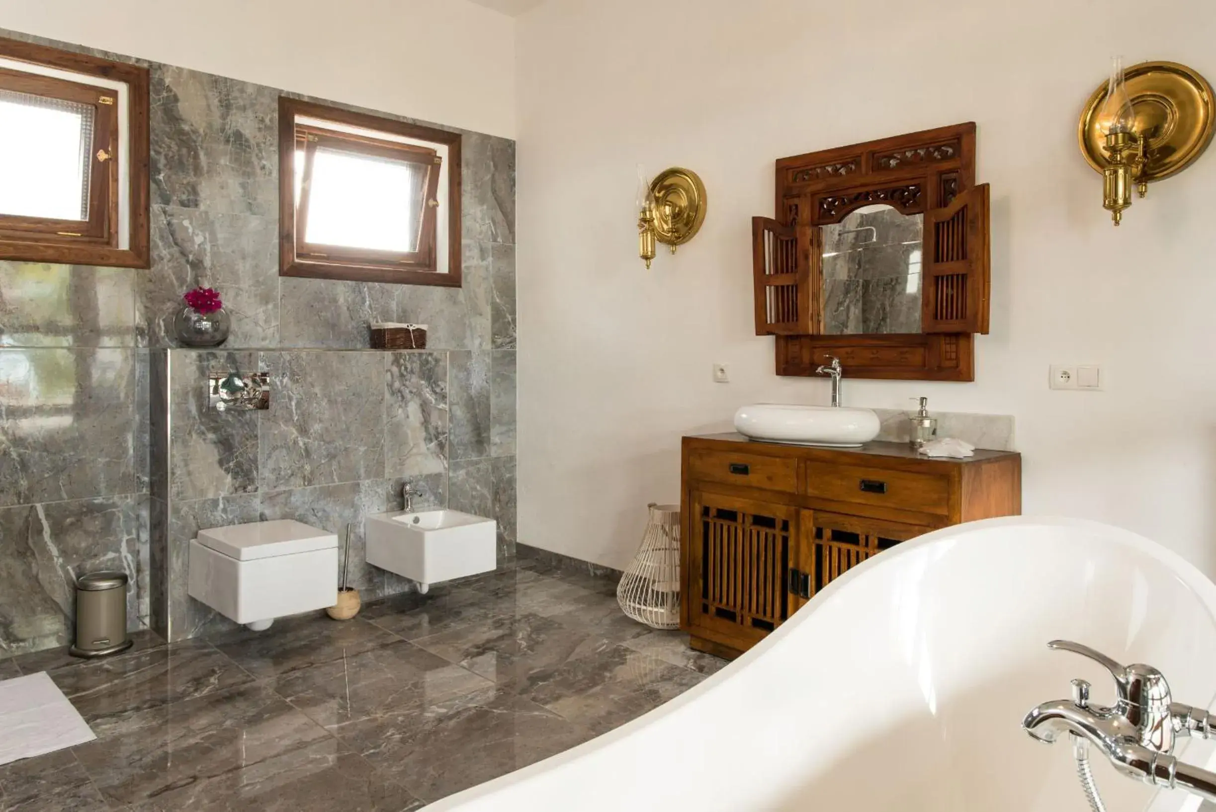 Bathroom in Tikitam Palms Boutique Hotel Bathroom in Tikitam Palms Boutique Hotel