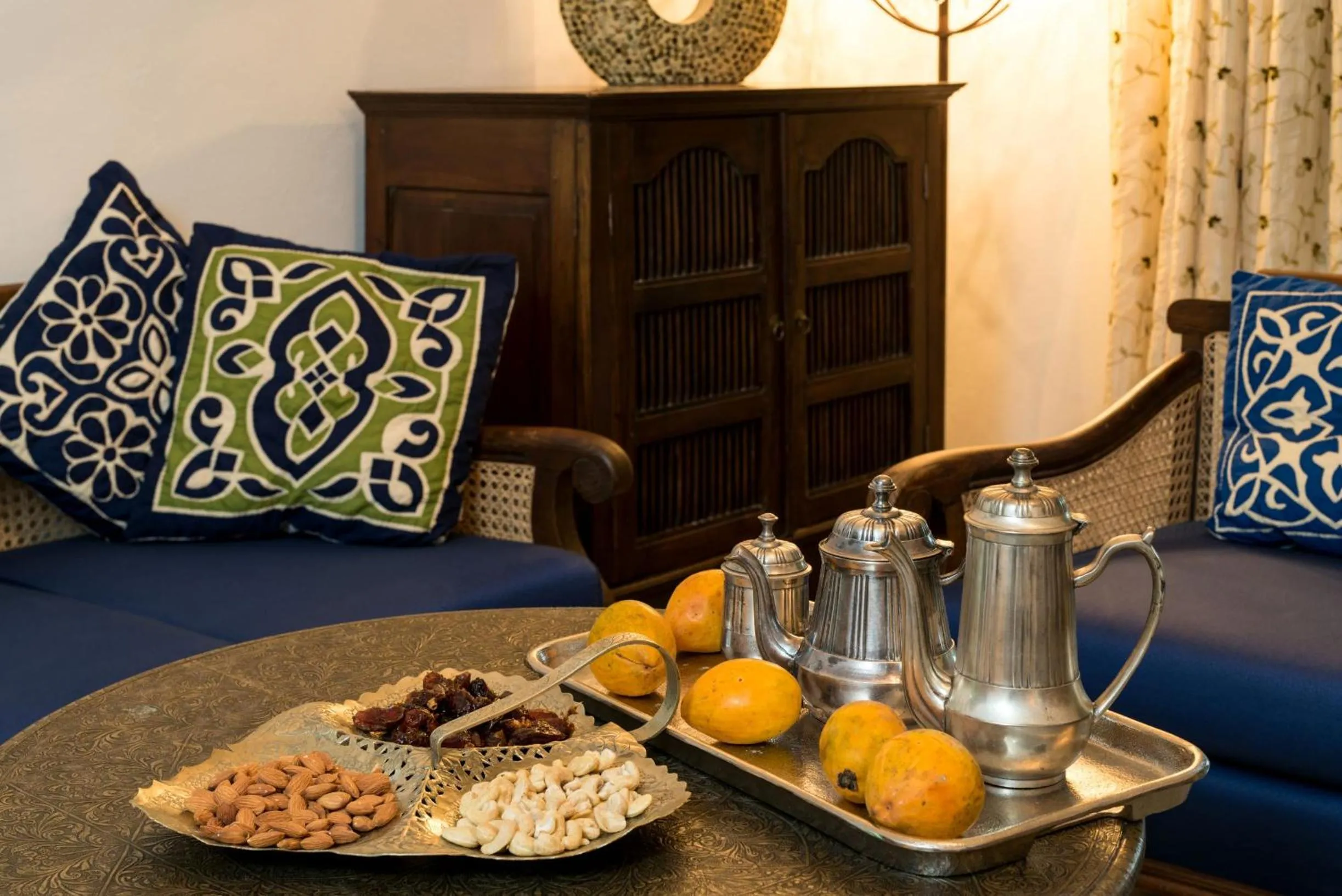 Decorative detail in Tikitam Palms Boutique Hotel