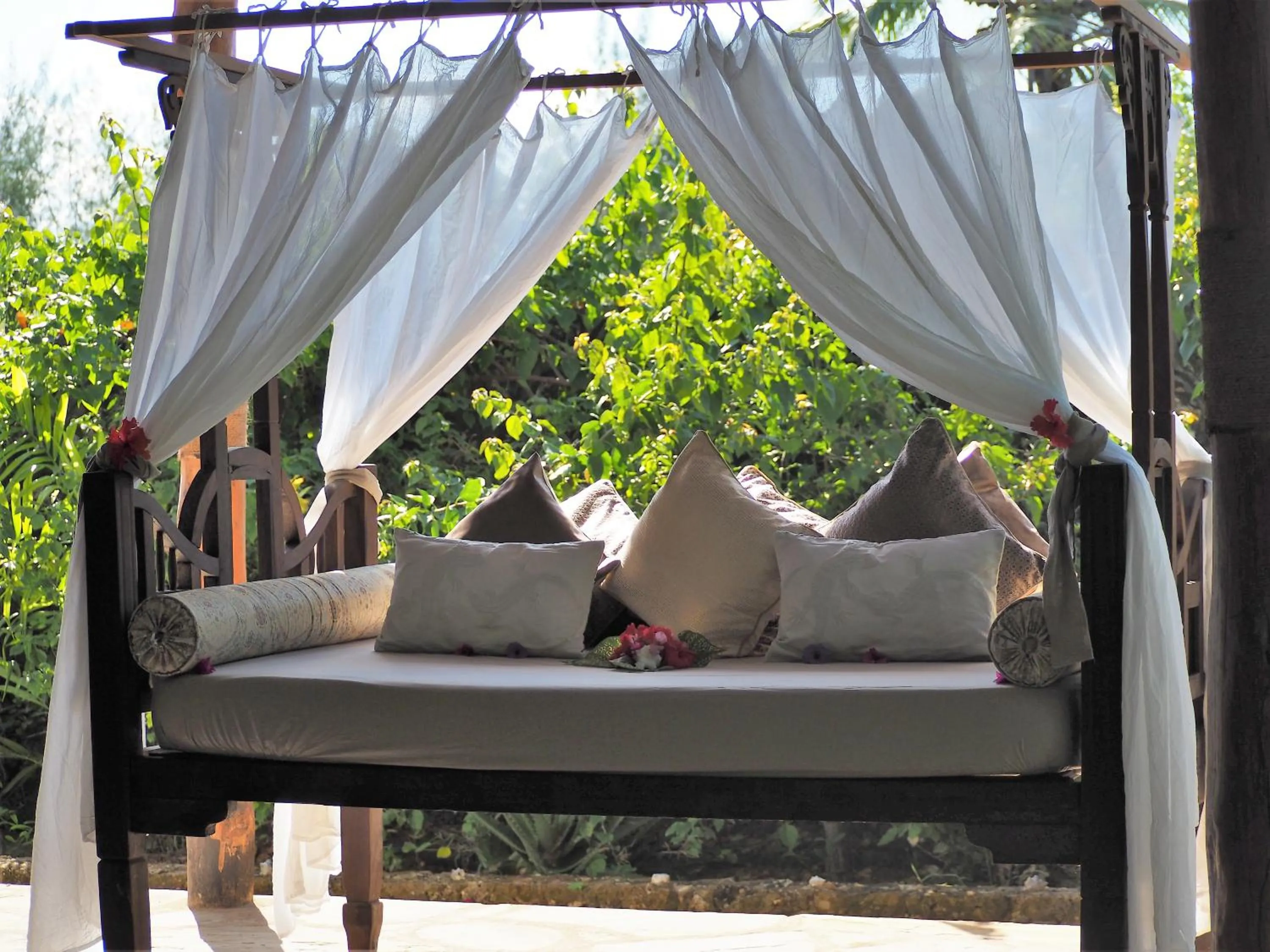 Balcony/Terrace in Tikitam Palms Boutique Hotel
