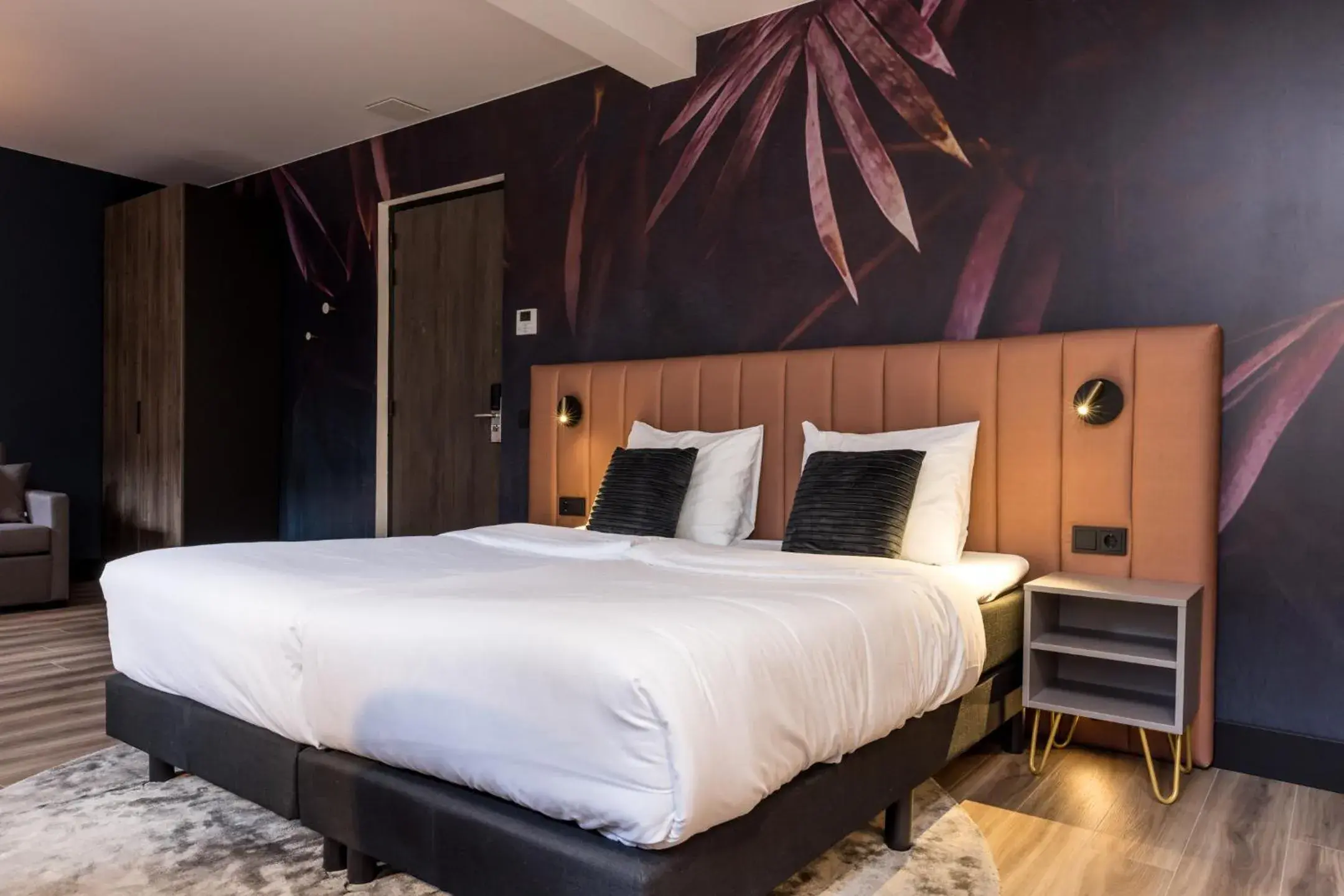 Bed in MERICI Hotel Sittard Bed in MERICI Hotel Sittard