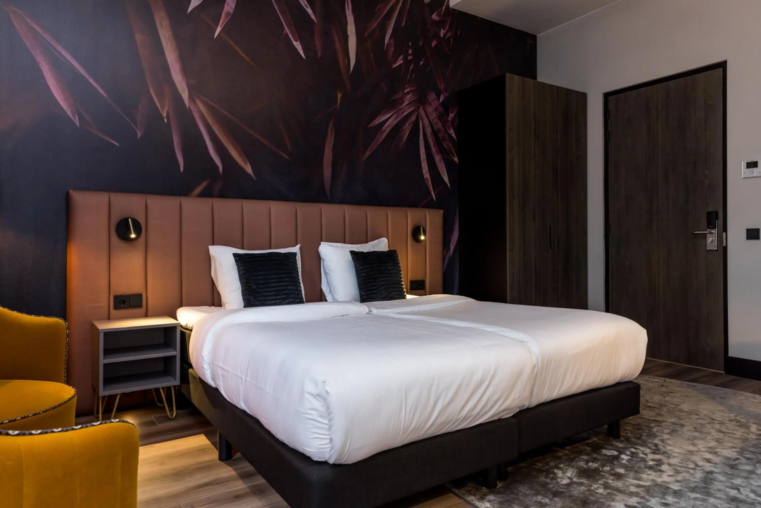 Bedroom, Bed in MERICI Hotel Sittard