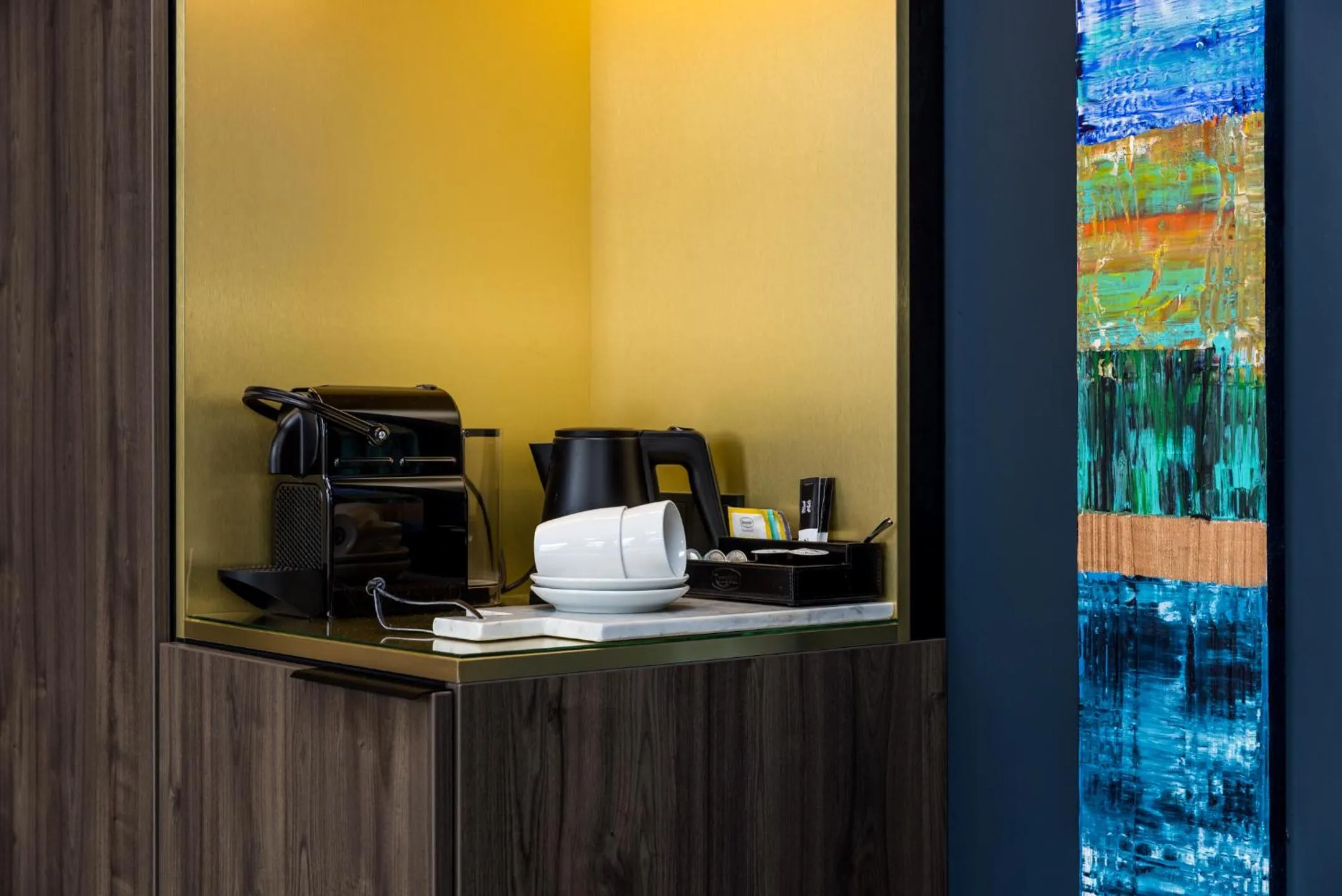 Coffee/tea facilities in MERICI Hotel Sittard