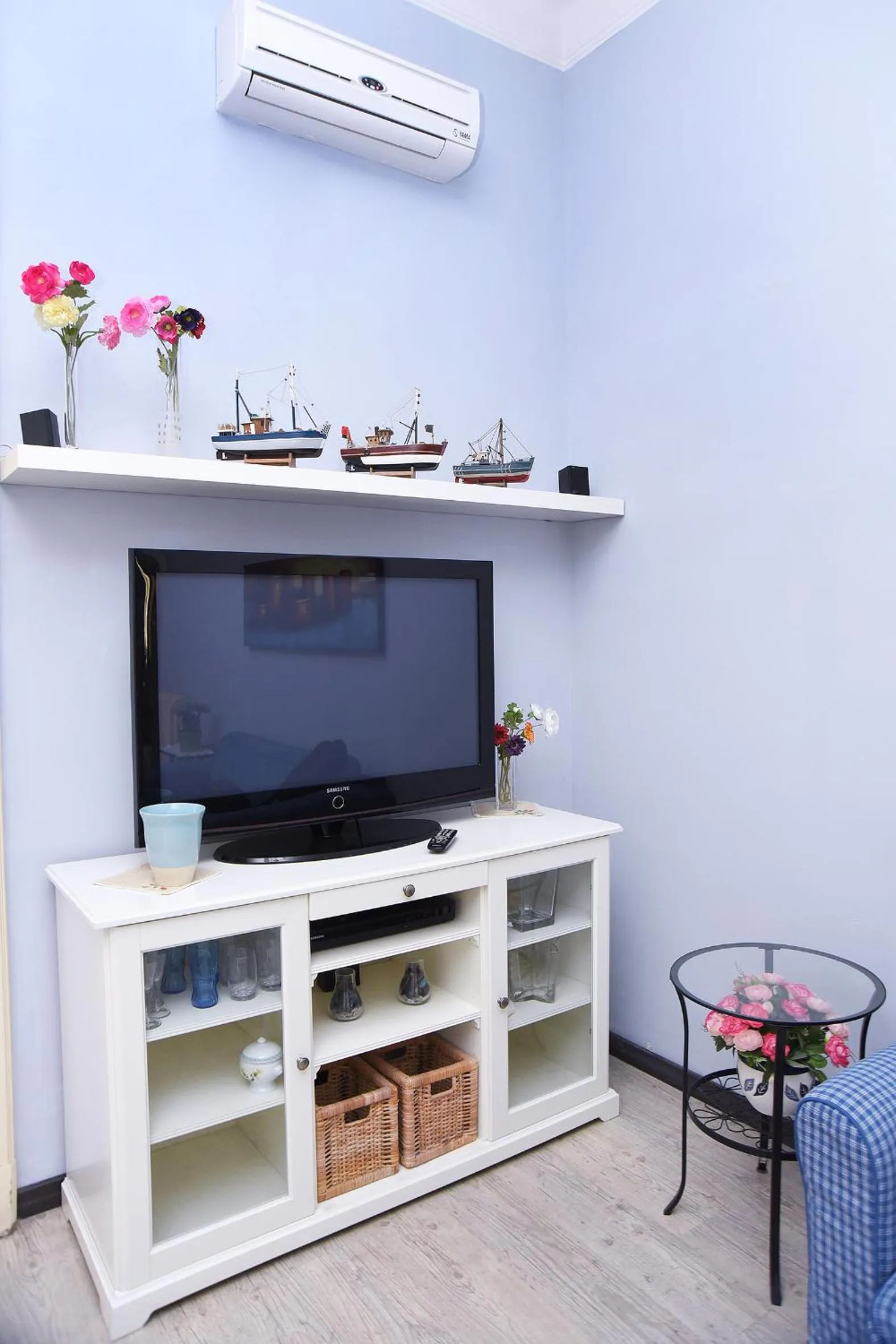 Living room in La Dimora Luca Giordano