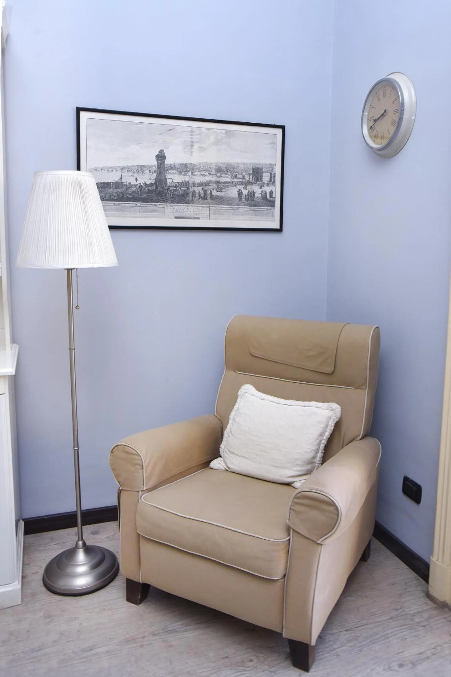 Living room in La Dimora Luca Giordano