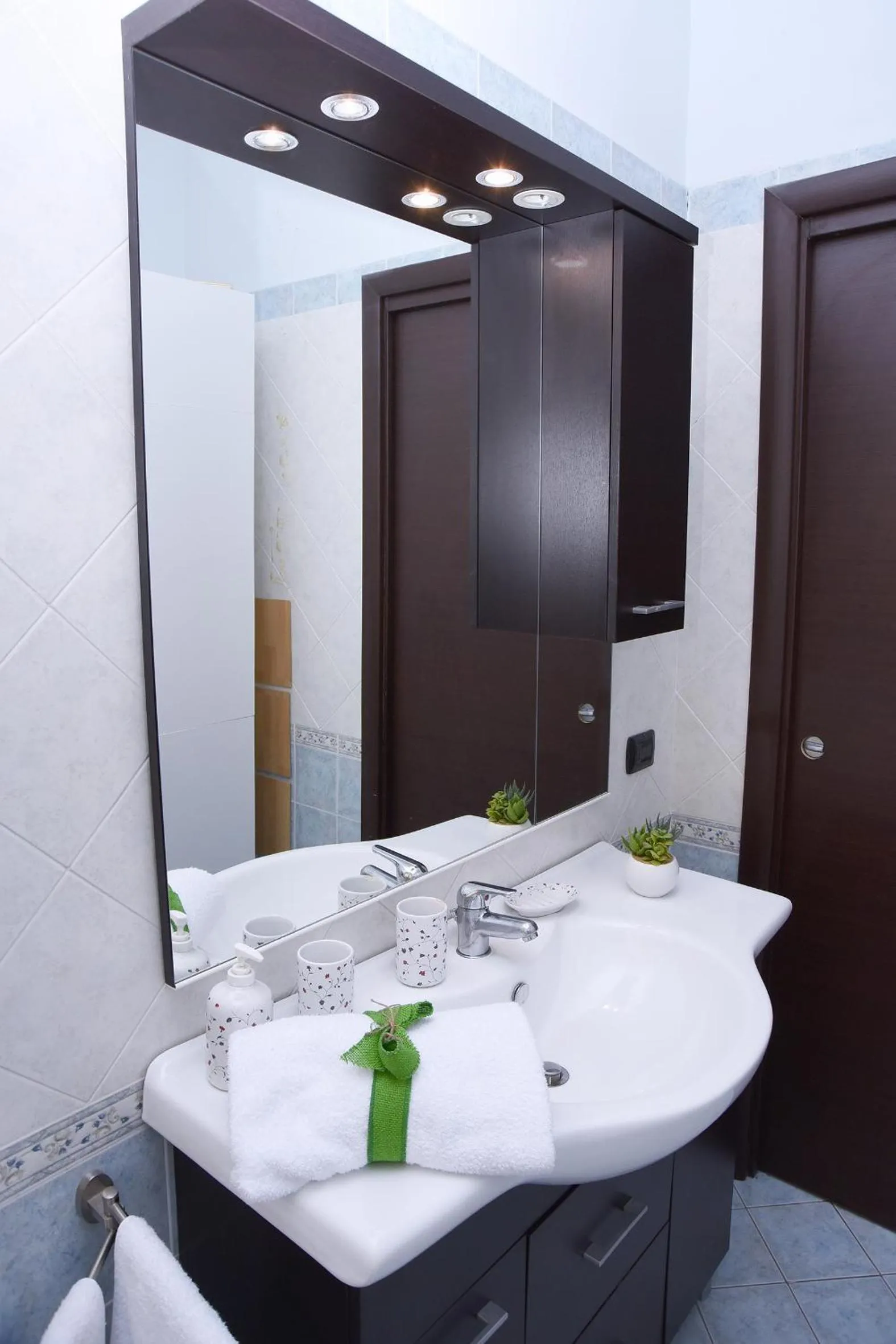 Bathroom in La Dimora Luca Giordano