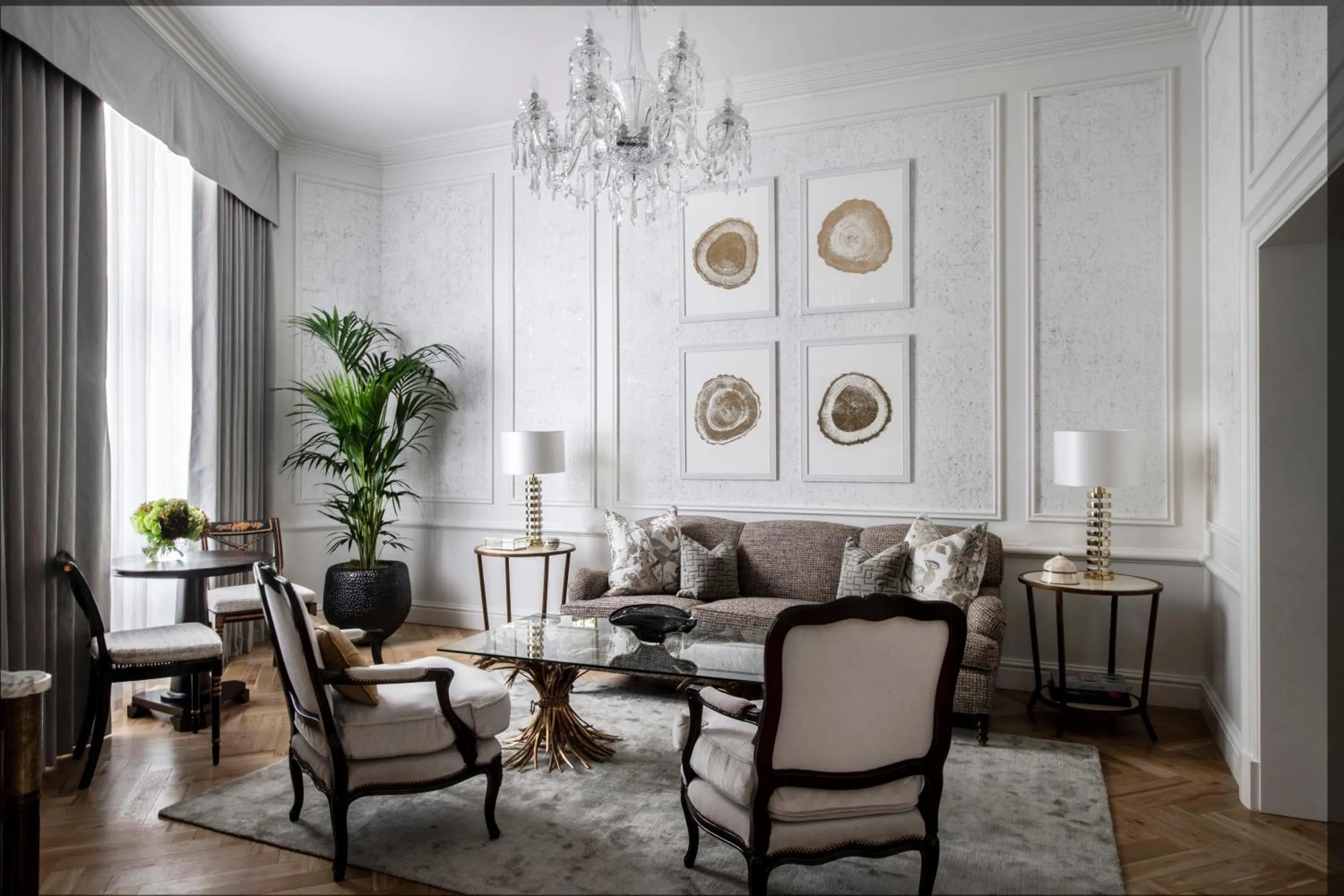Living room in The Kensington Hotel