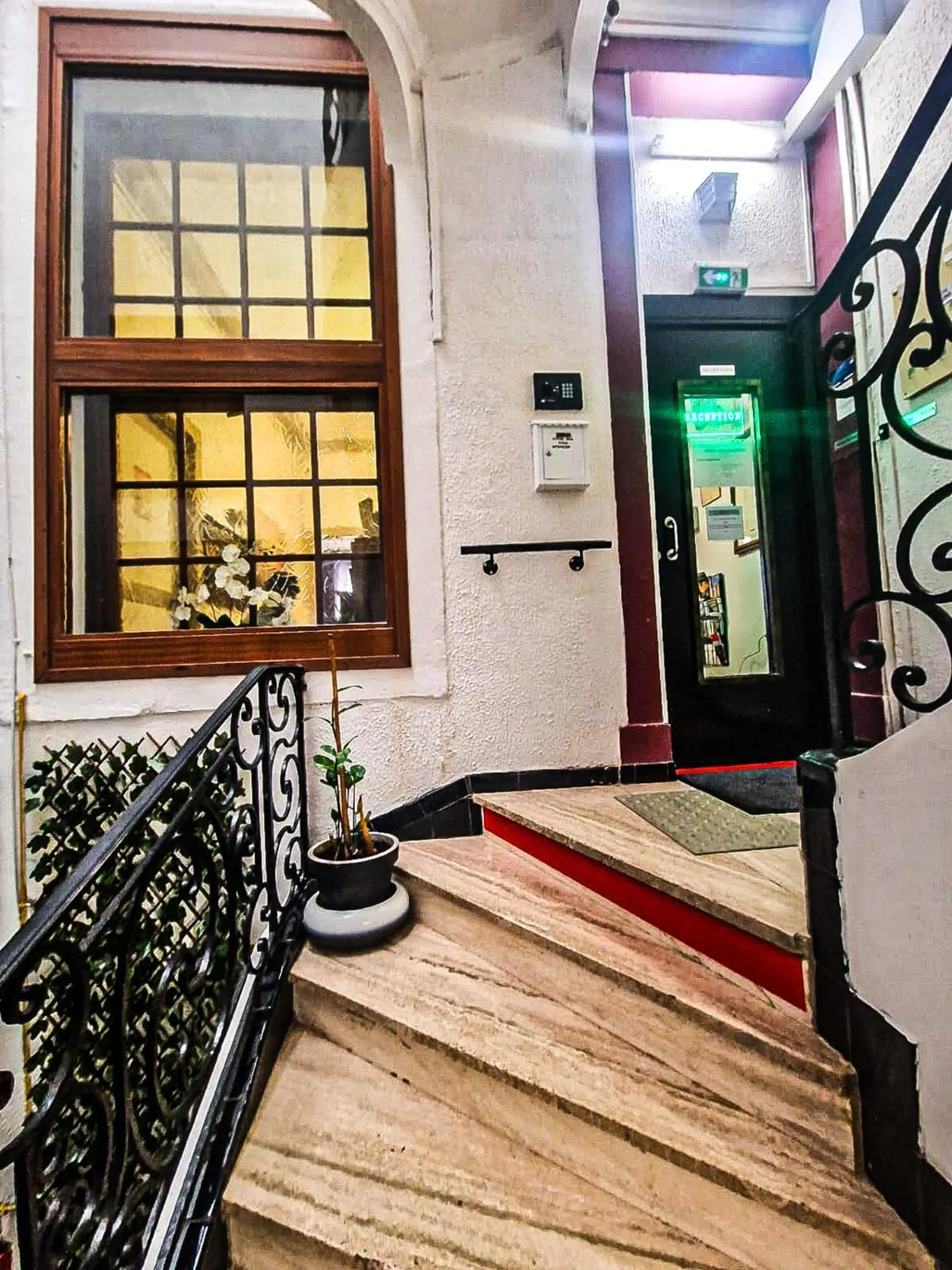 Facade/entrance in Hotel de l'Academie Place Stanislas, Nancy Centre , Gare et Congrés