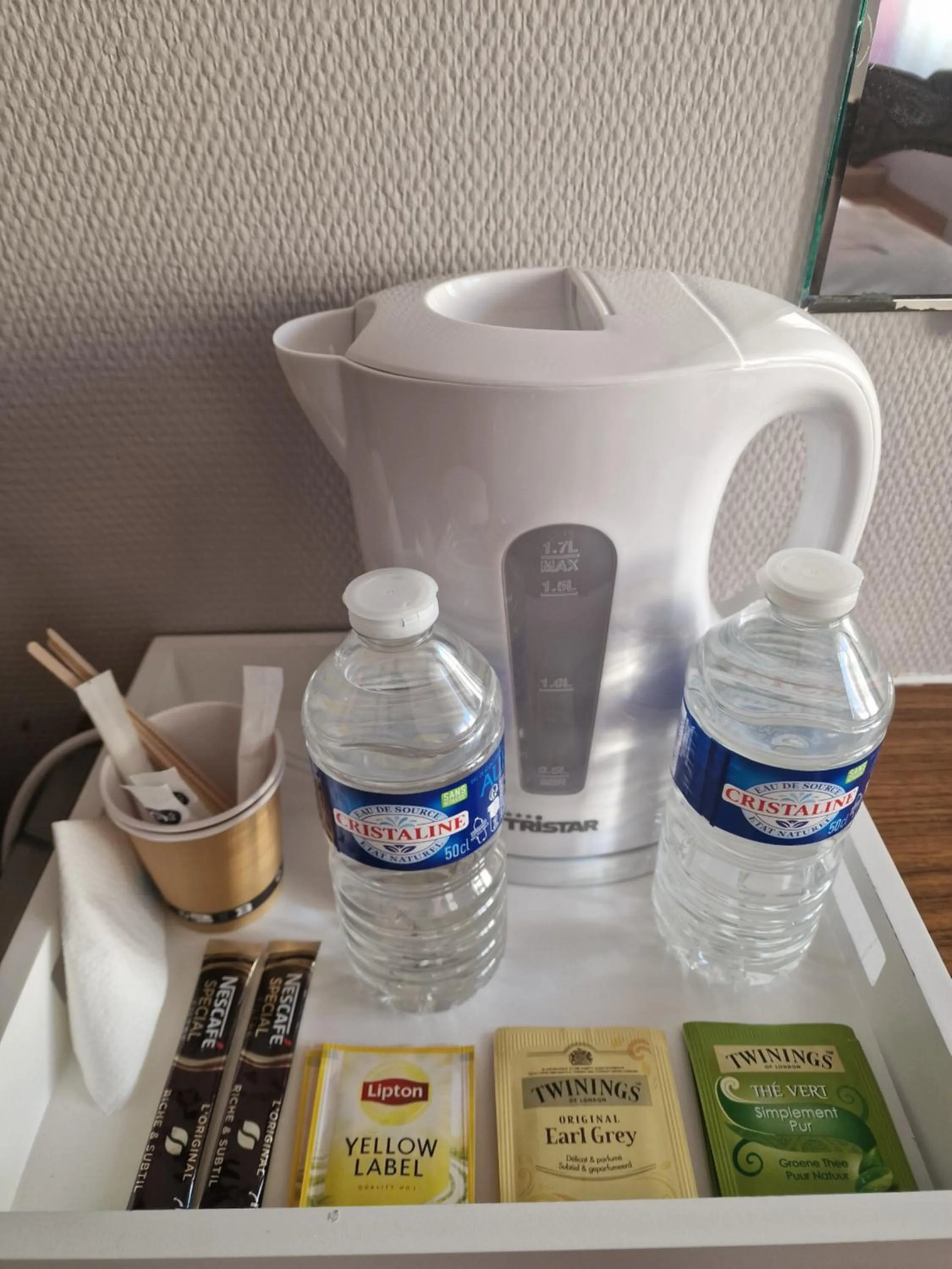 Coffee/tea facilities in Hotel de l'Academie Place Stanislas, Nancy Centre , Gare et Congrés