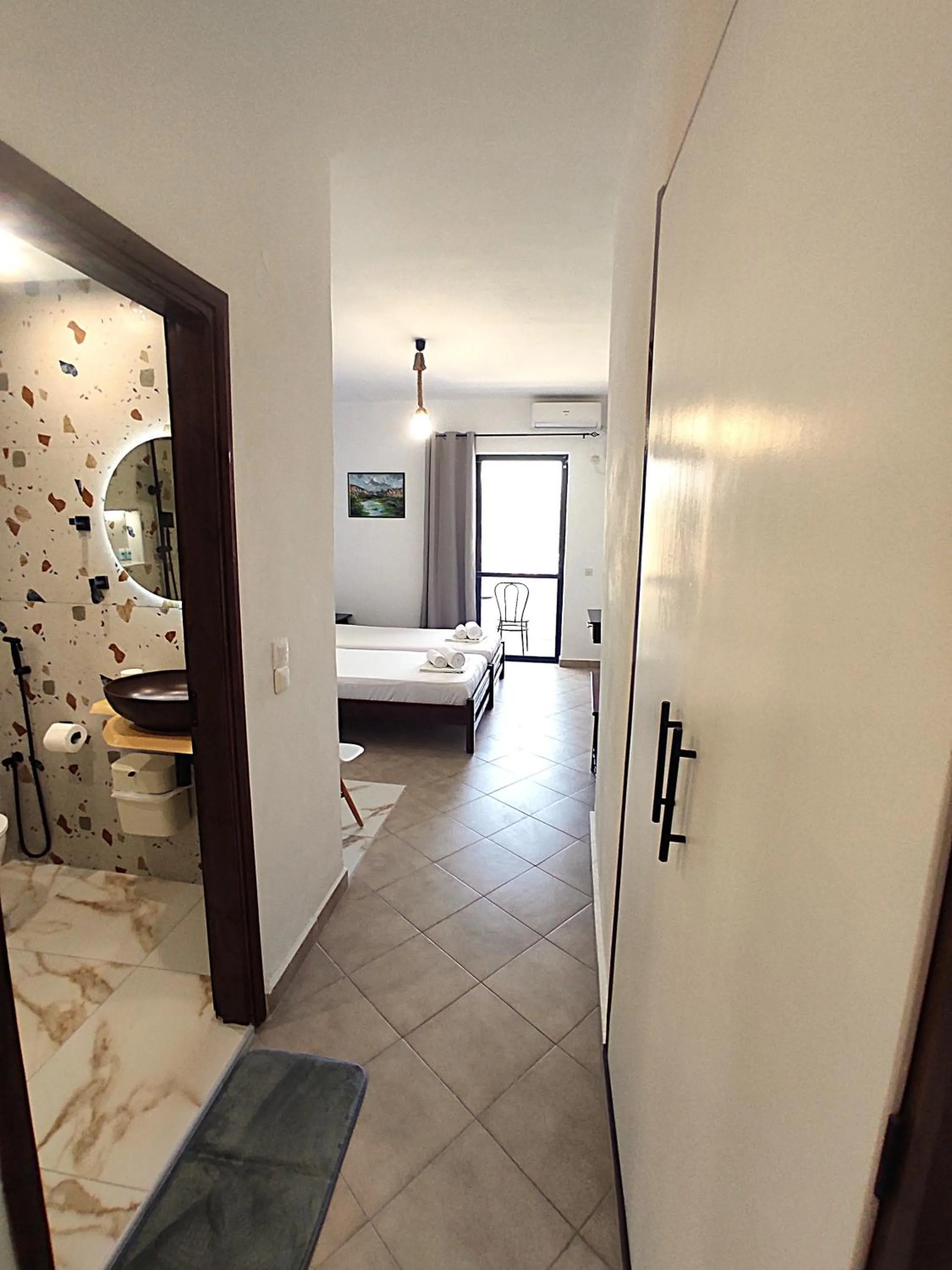 Apartment with Sea View in Creta Star Apartments