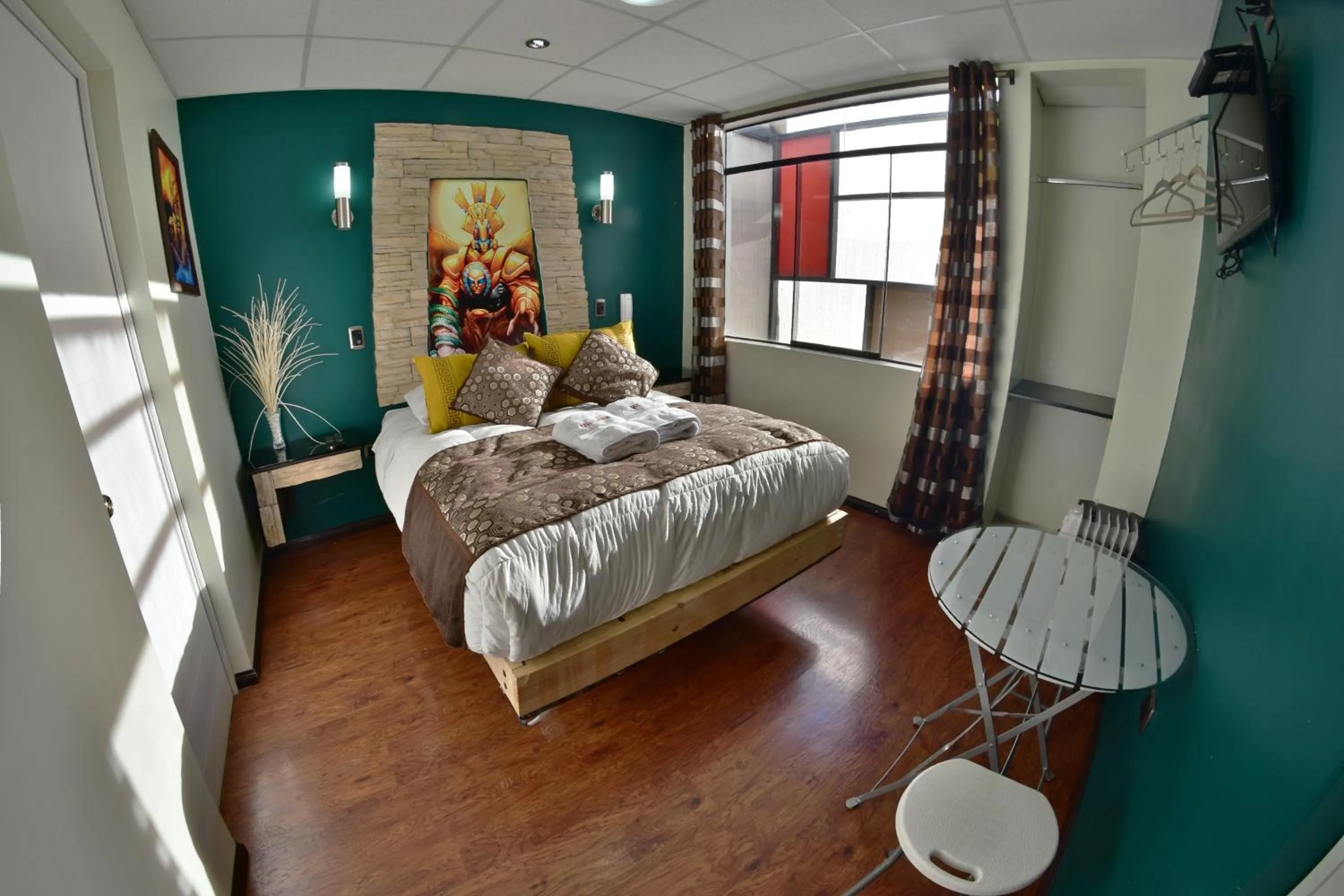 Bed in Wifala Thematic Hotel Boutique