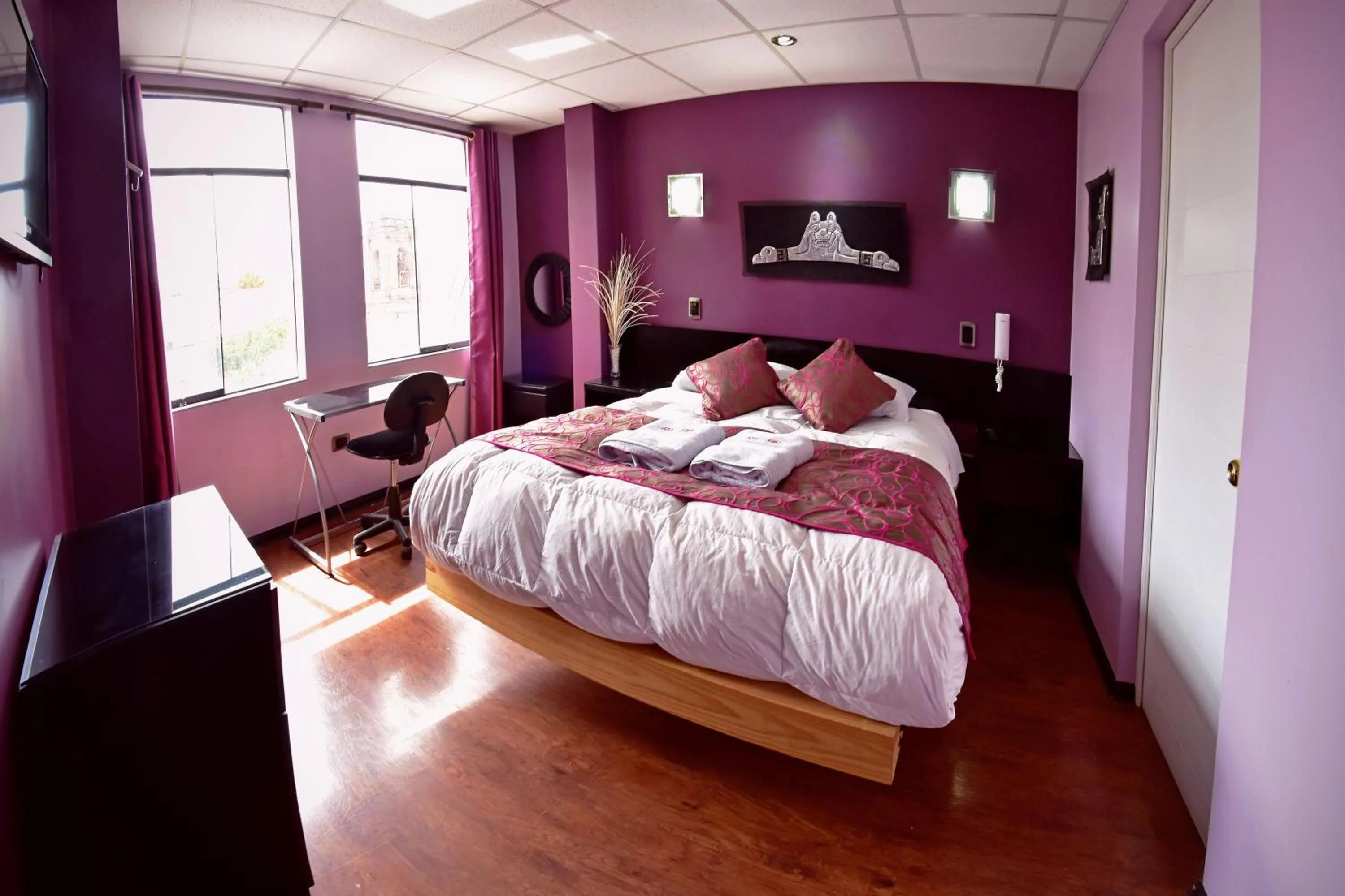 Bed in Wifala Thematic Hotel Boutique