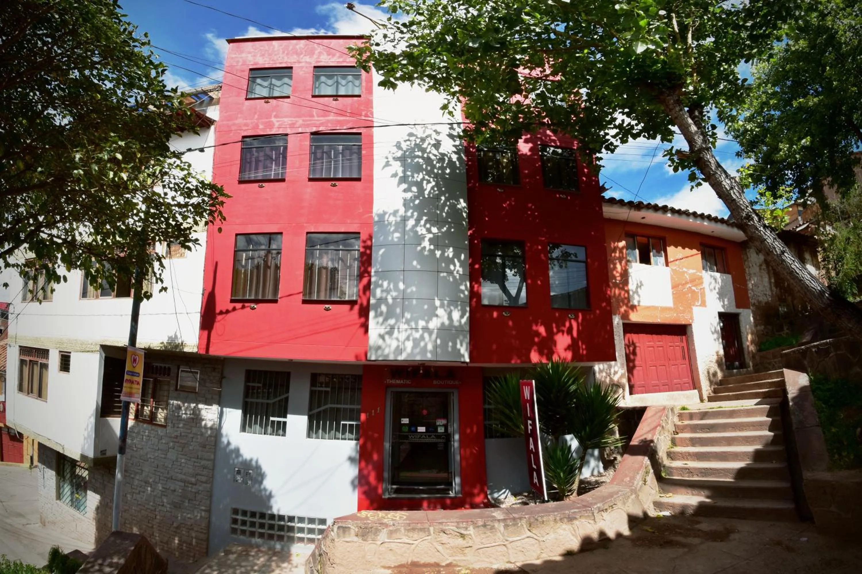 Quiet street view in Wifala Thematic Hotel Boutique