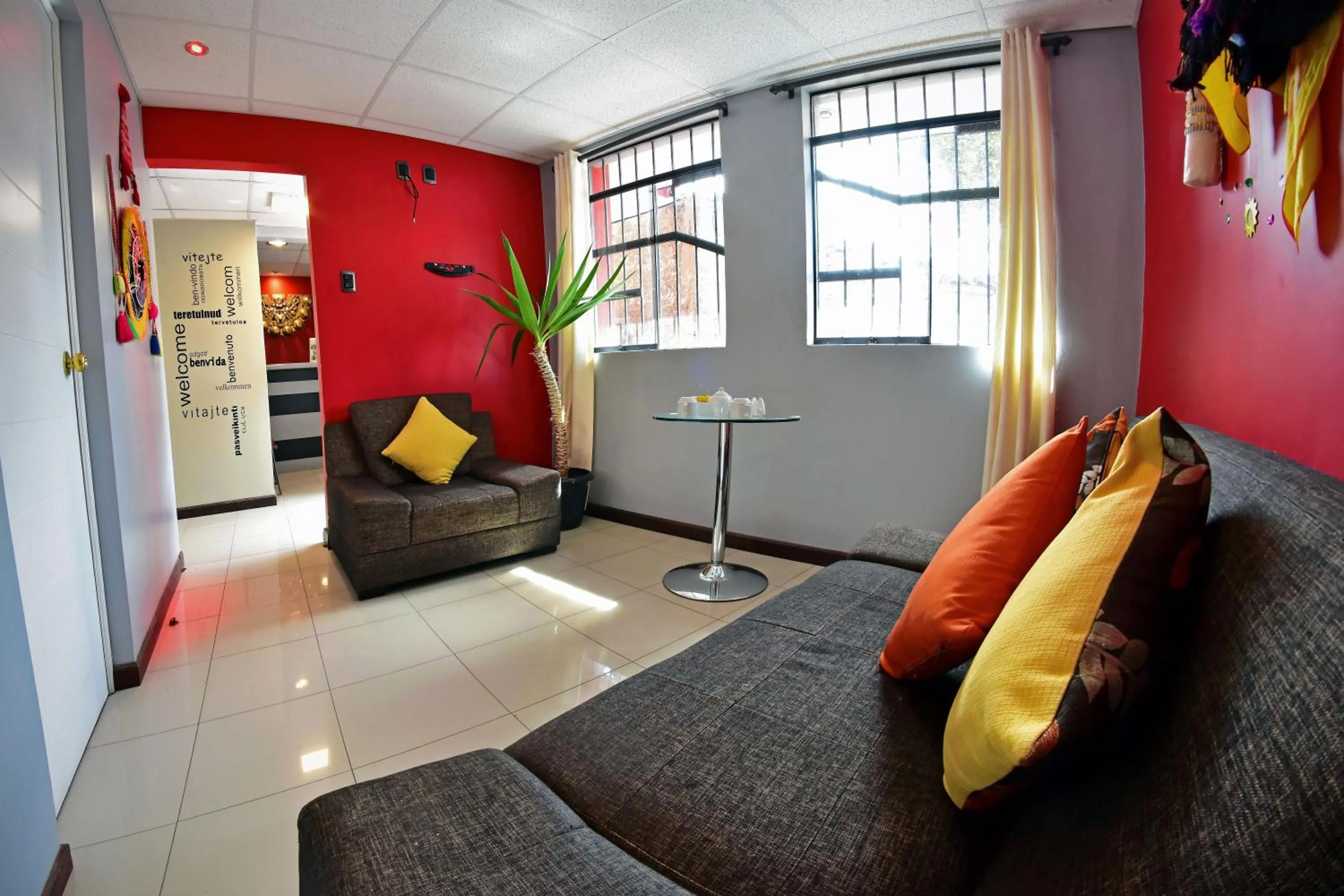 Communal lounge/ TV room in Wifala Thematic Hotel Boutique