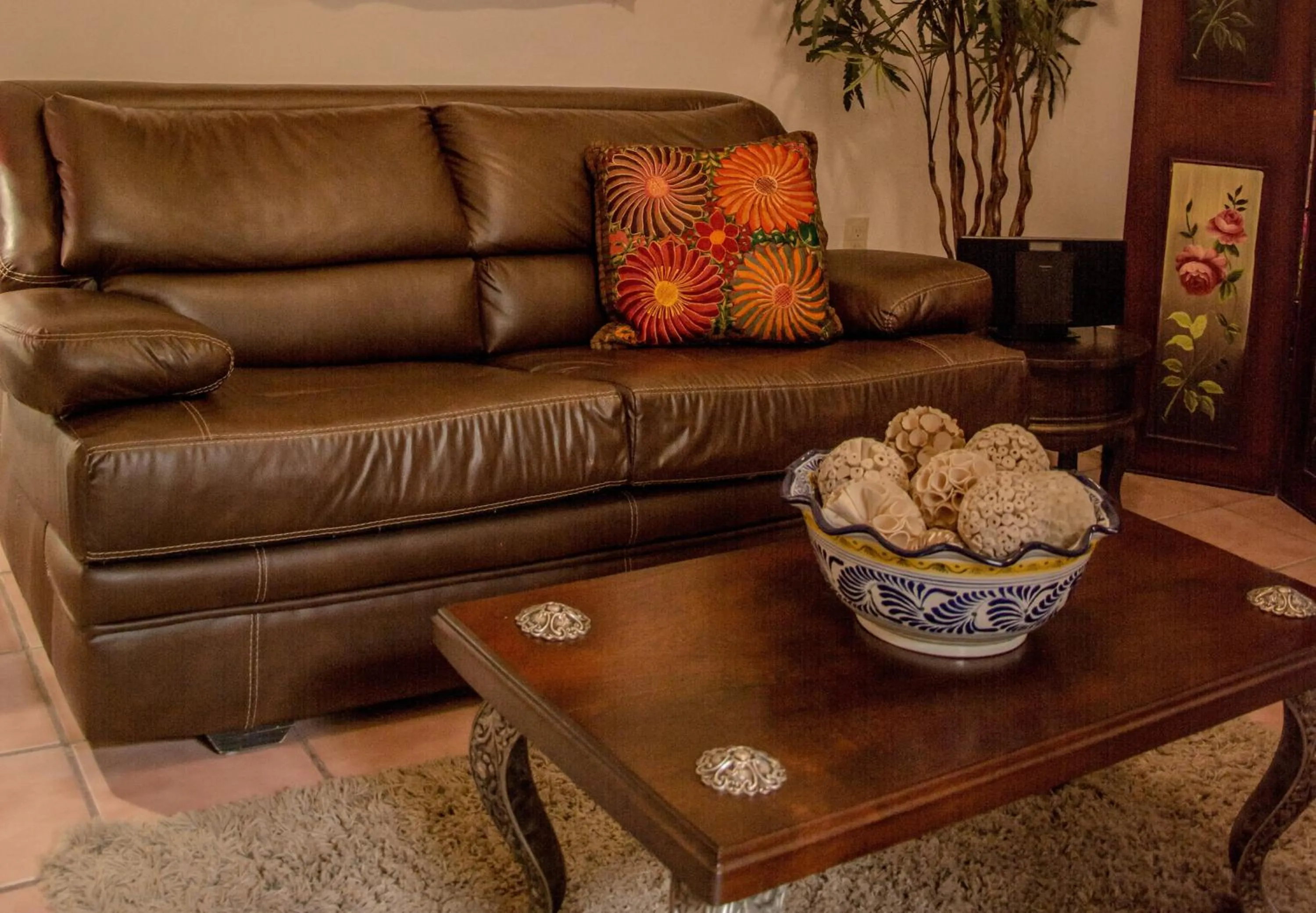 Living room in La Casona de Tete