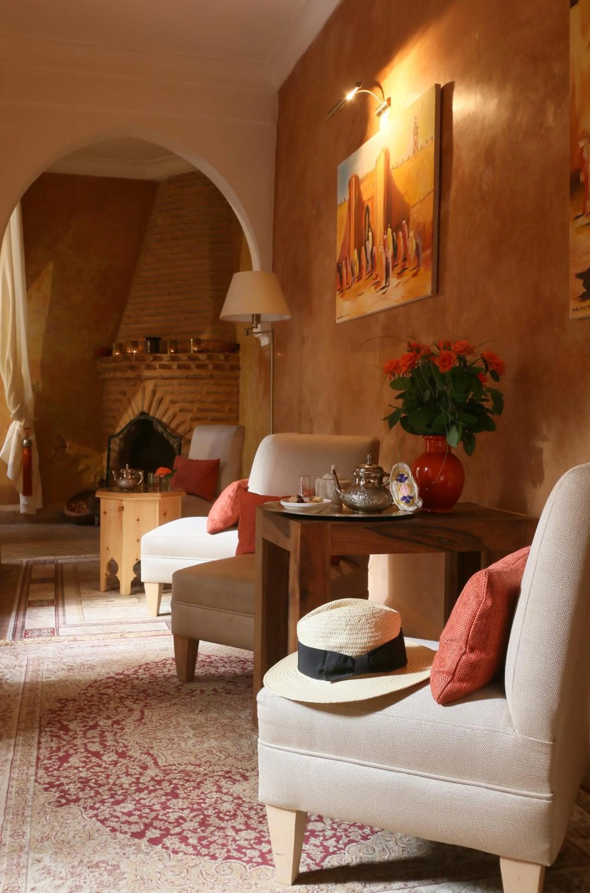 Communal lounge/ TV room in Riad Dar Elma And Spa