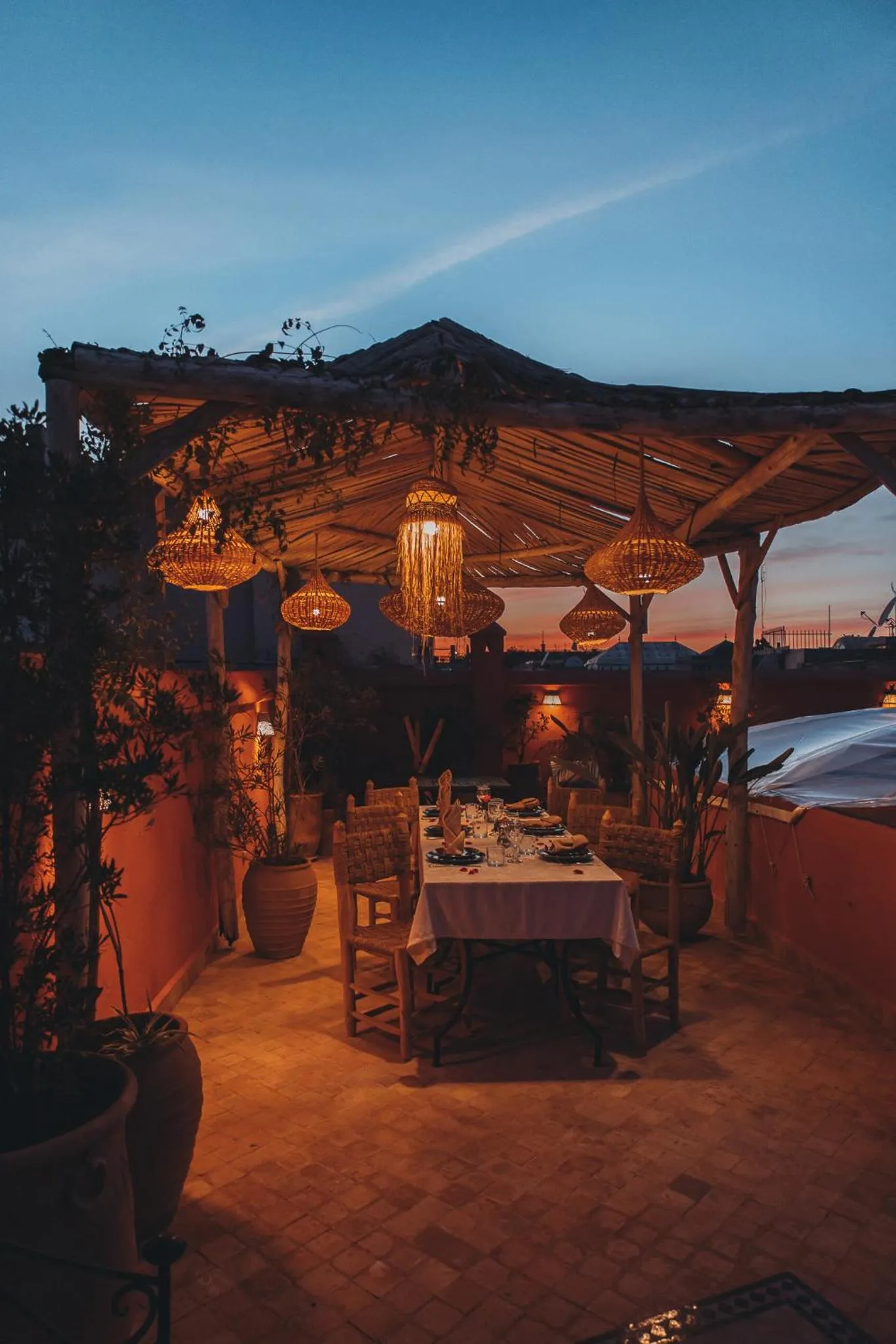 Patio in Riad Dar Elma And Spa