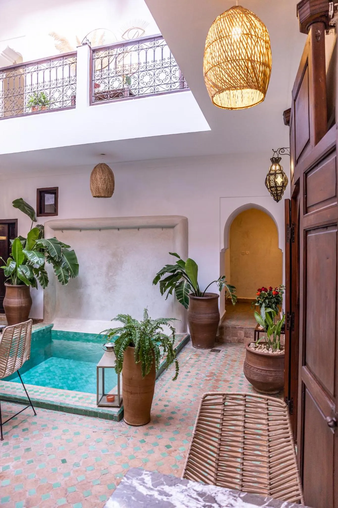 Patio in Riad Dar Elma And Spa