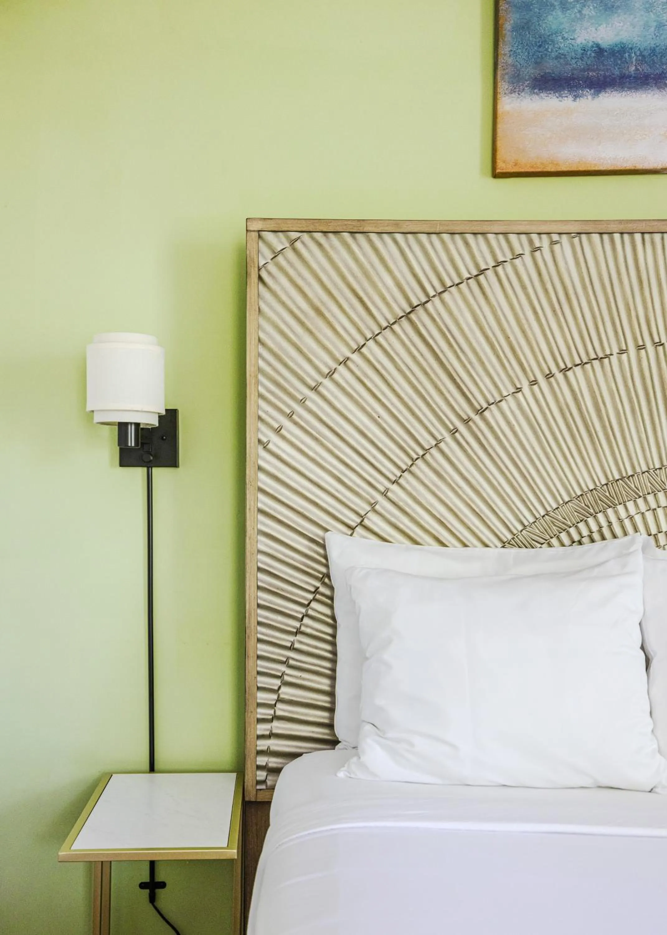 Bed in Princess Anne Boutique Hotel