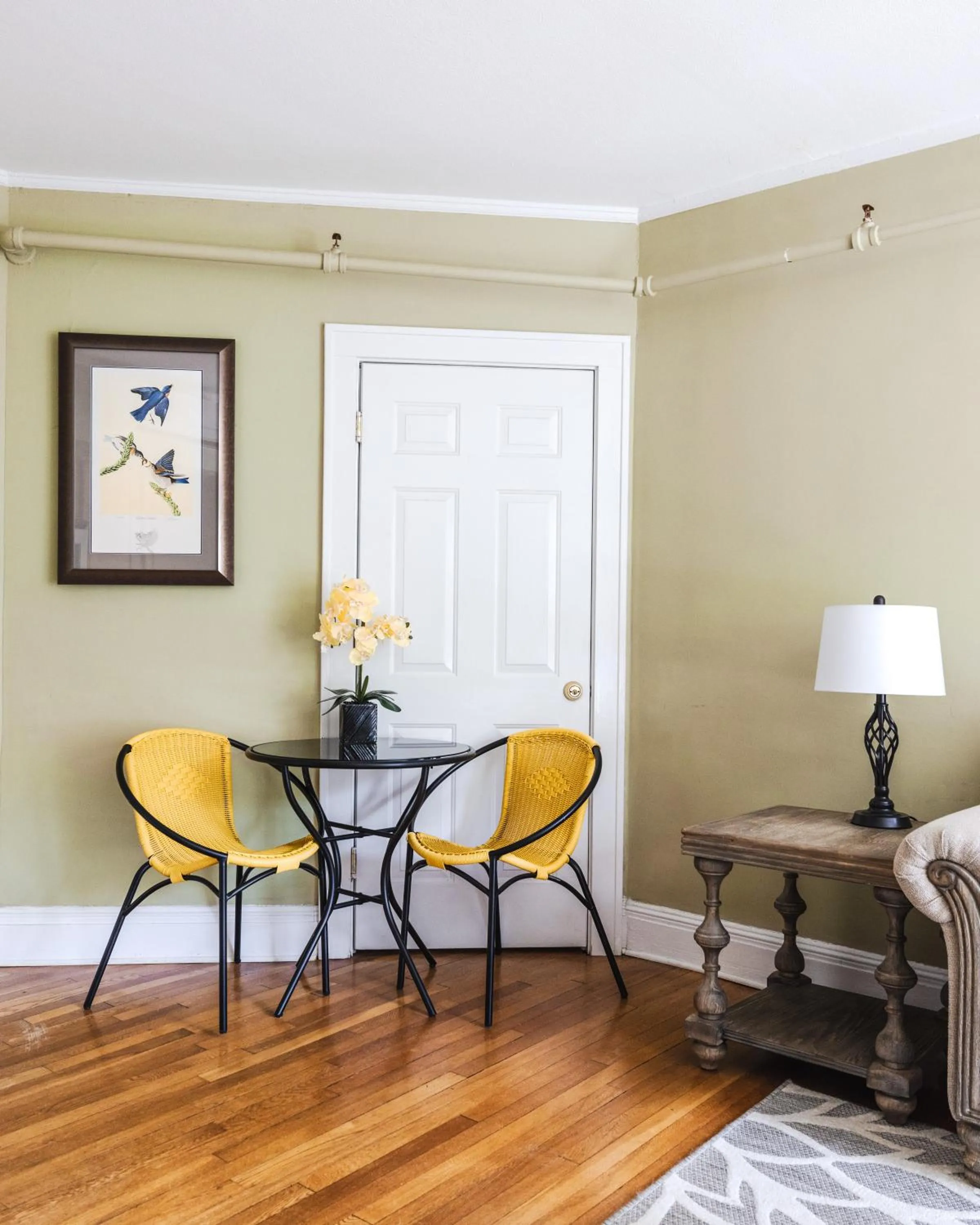 Seating area in Princess Anne Boutique Hotel