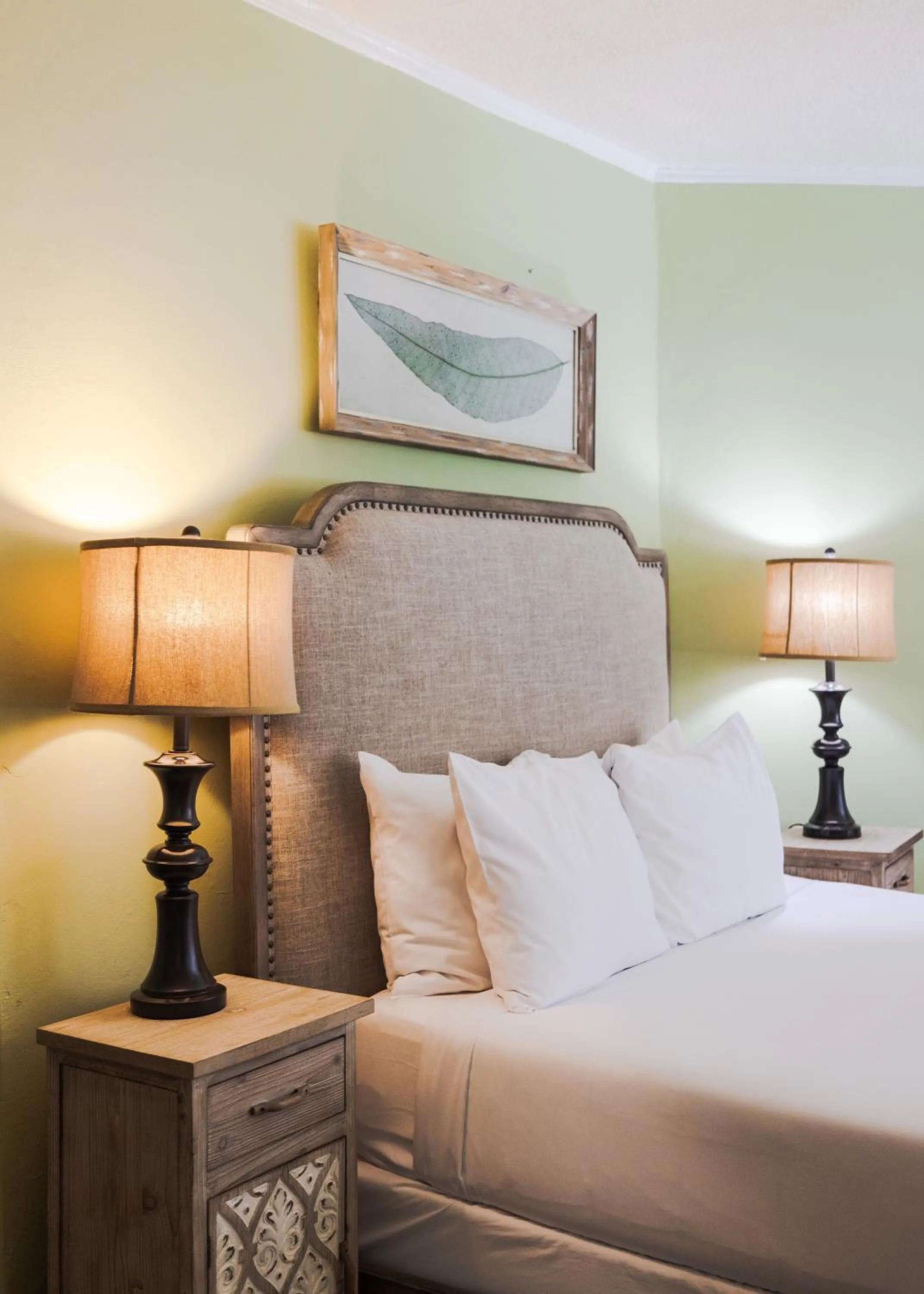 Bed in Princess Anne Boutique Hotel