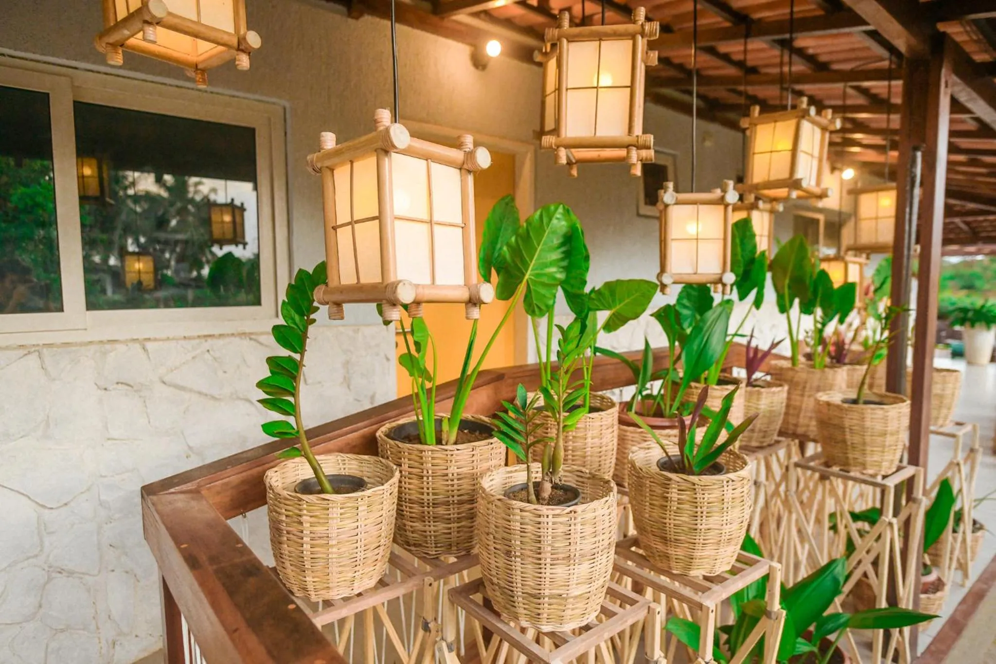 Decorative detail in Ecocharme Pousada do Marcilio