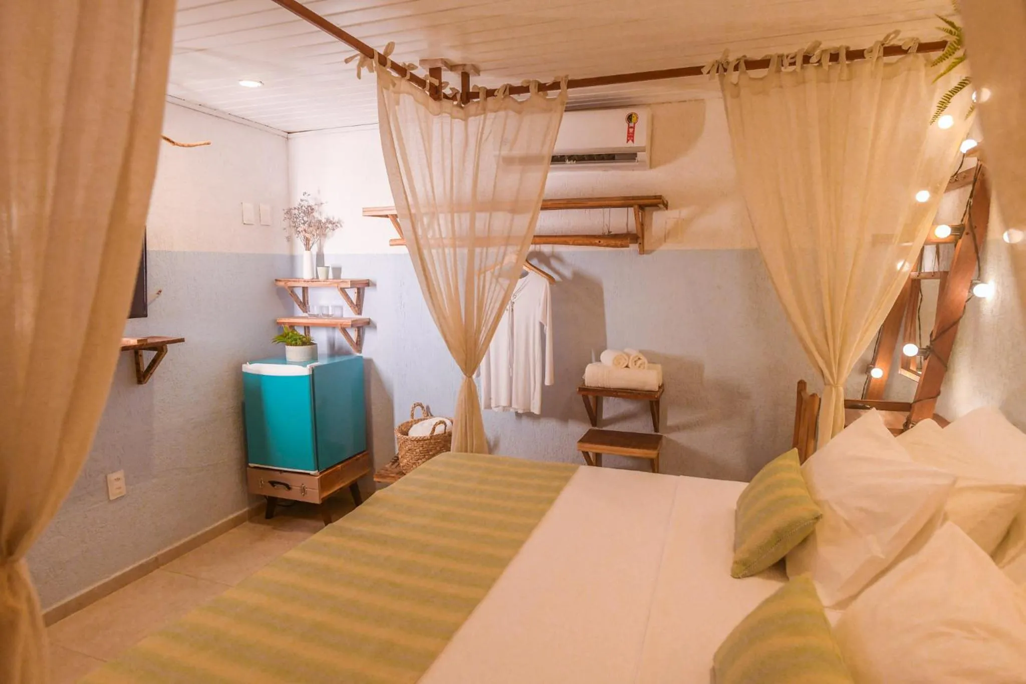 Photo of the whole room, Bed in Ecocharme Pousada do Marcilio