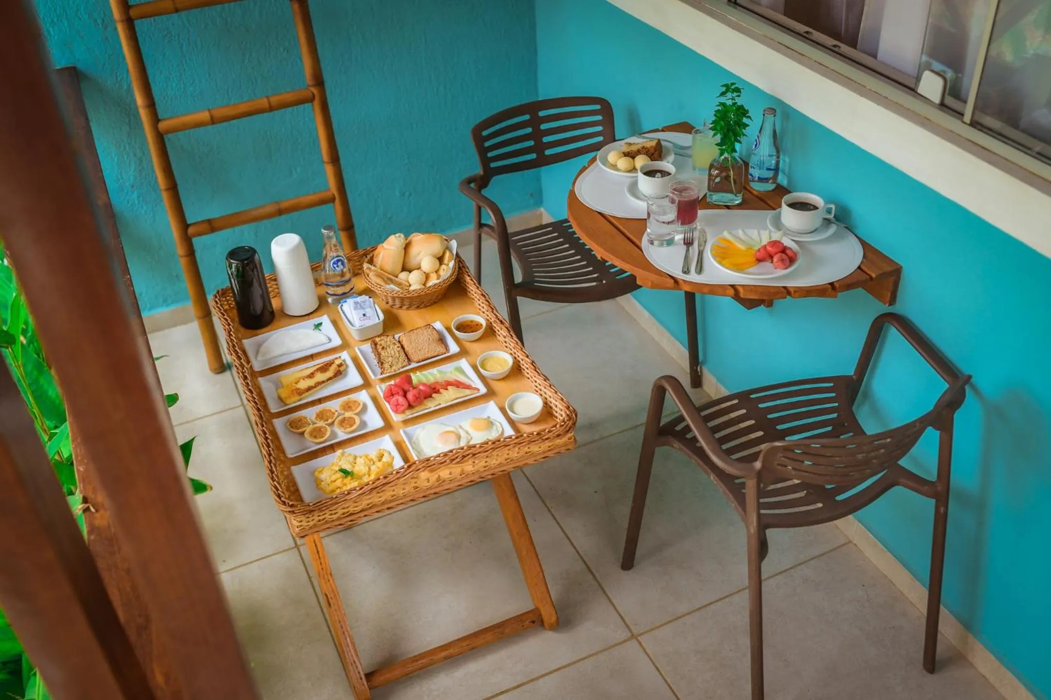 Food and drinks in Ecocharme Pousada do Marcilio