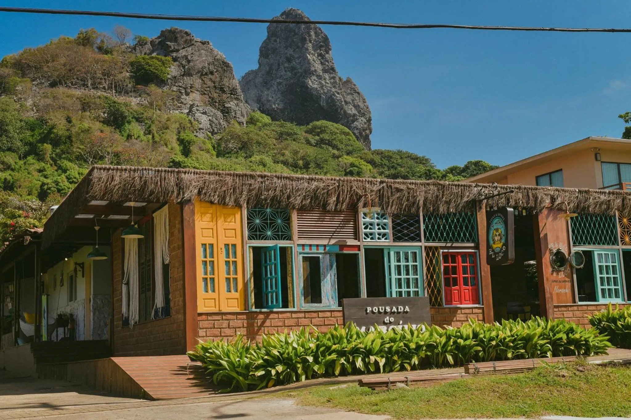 Property building in Ecocharme Pousada do Marcilio