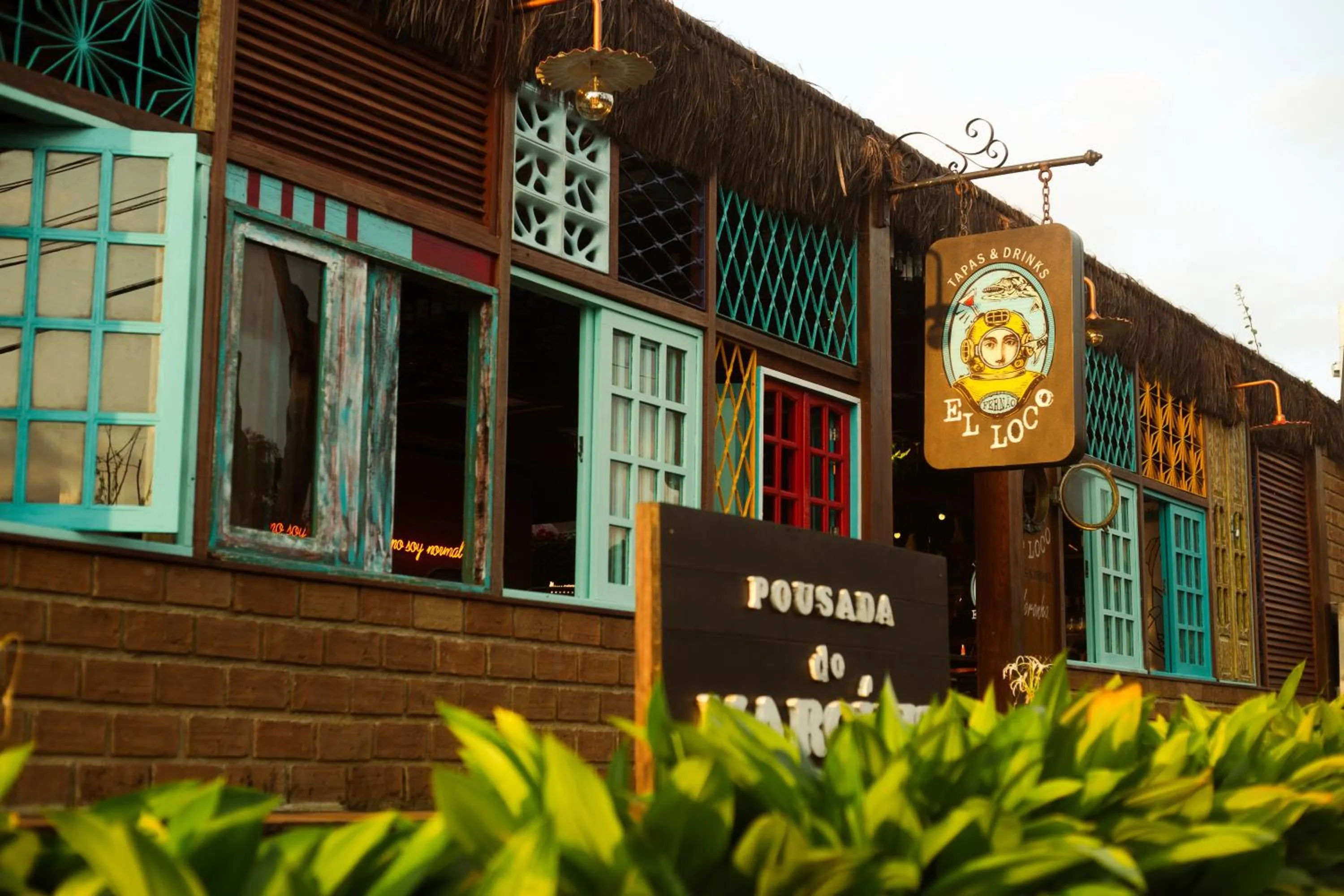 Property building in Ecocharme Pousada do Marcilio