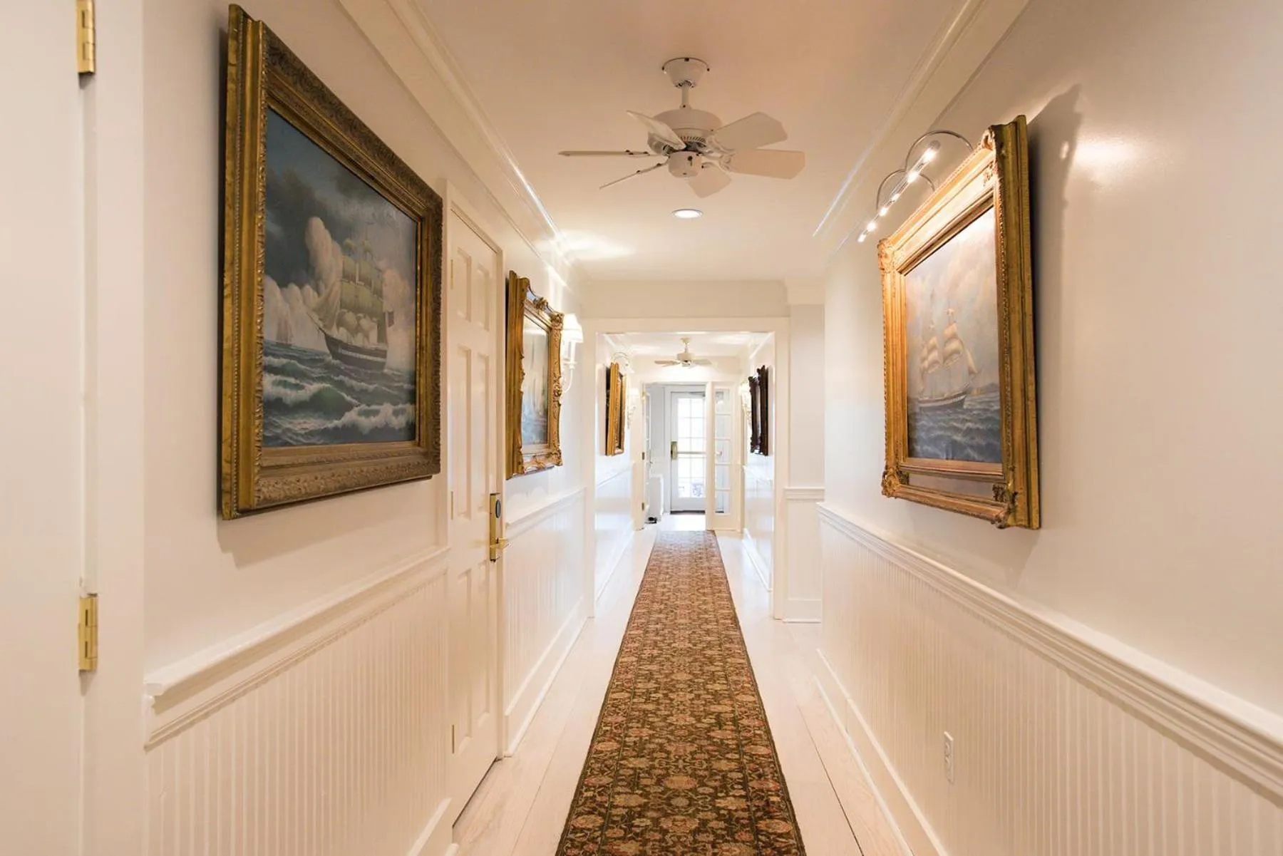 Decorative detail, Bed in The Wauwinet Nantucket