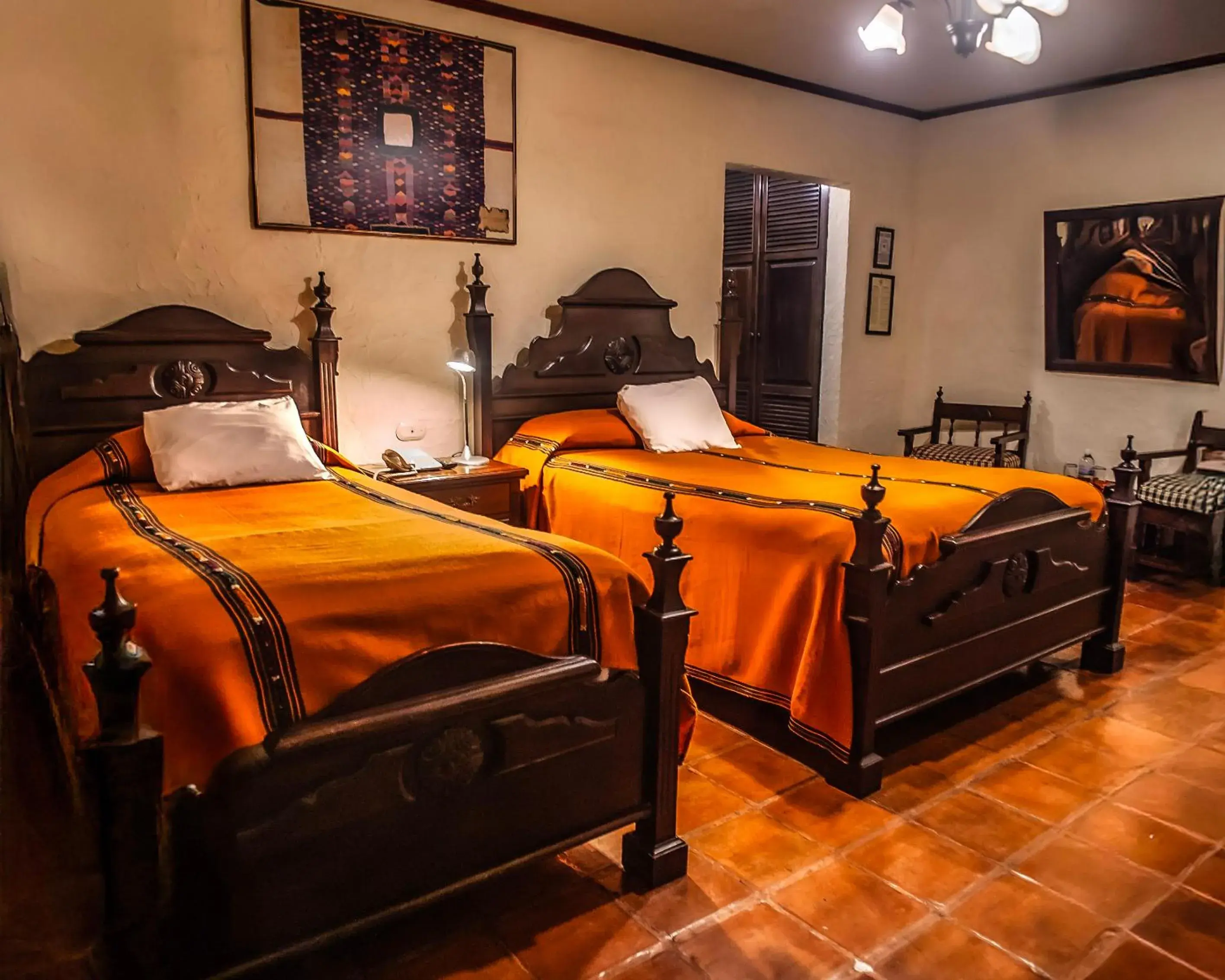 Double Room in Hotel Posada de Don Rodrigo Panajachel Double Room in Hotel Posada de Don Rodrigo Panajachel