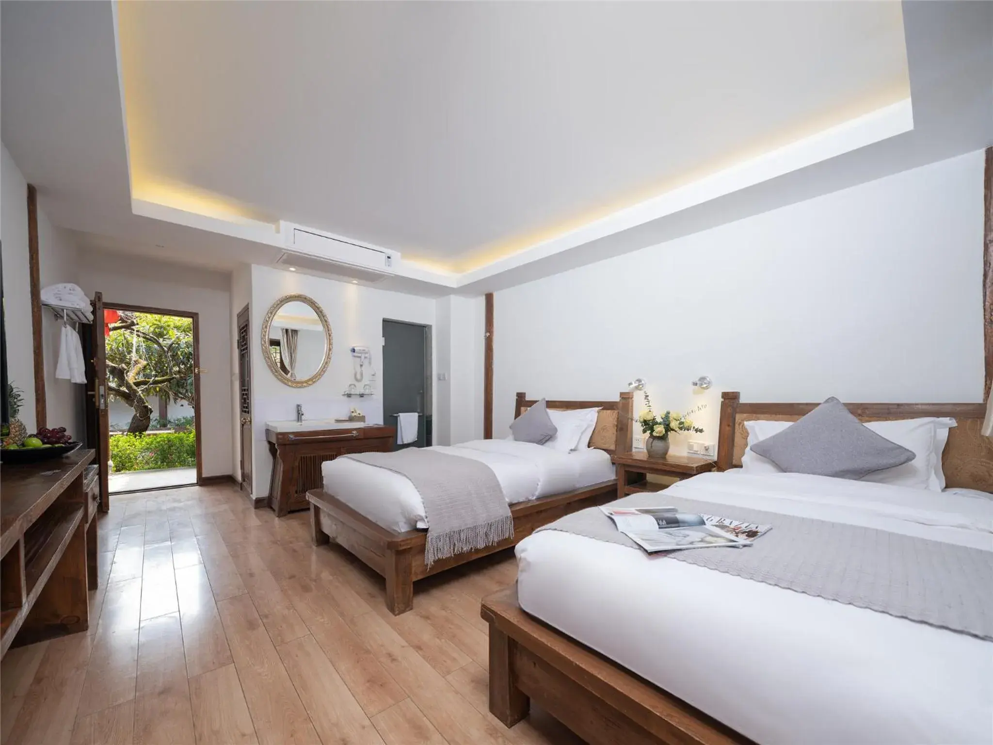 Standard Twin Room in Lijiang Merry Inn Standard Twin Room in Lijiang Merry Inn