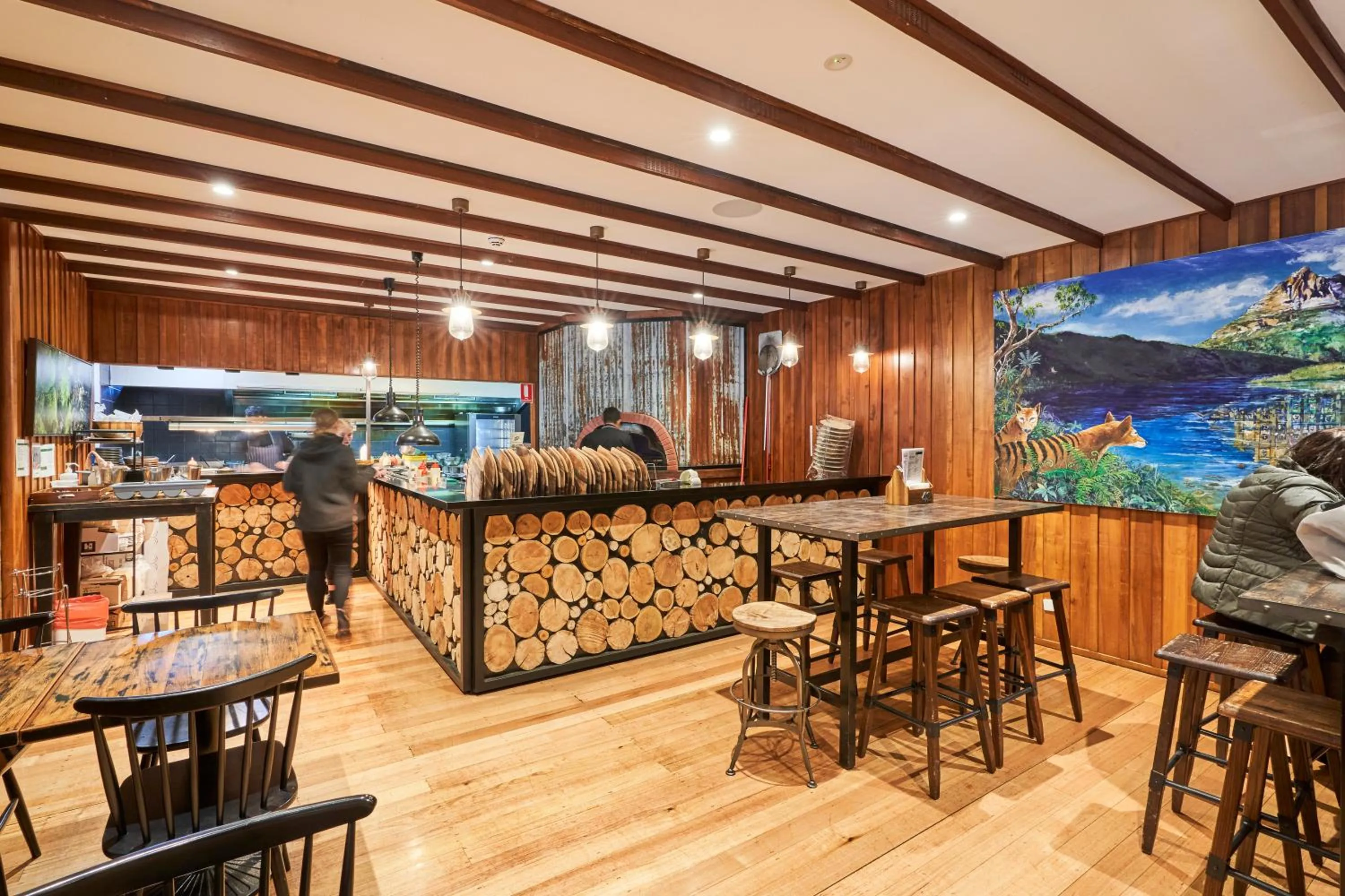 Restaurant/places to eat in Peppers Cradle Mountain Lodge