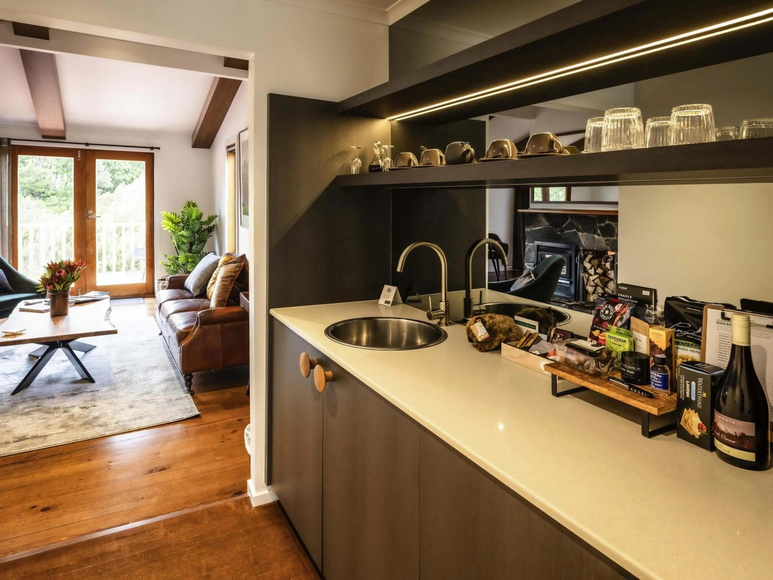 Bedroom in Peppers Cradle Mountain Lodge