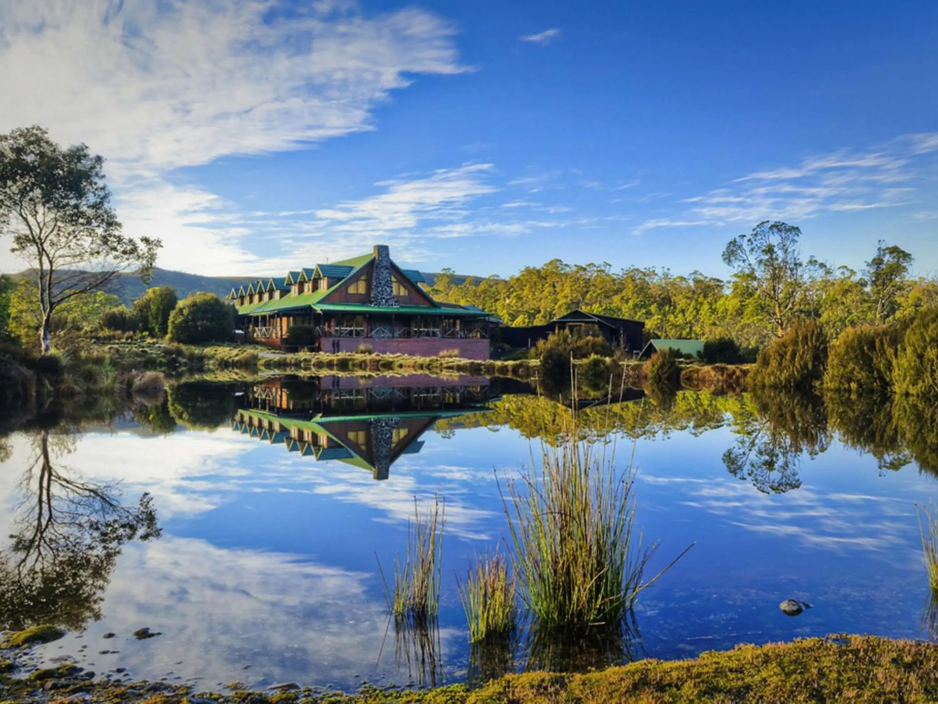 Property building in Peppers Cradle Mountain Lodge Property building in Peppers Cradle Mountain Lodge
