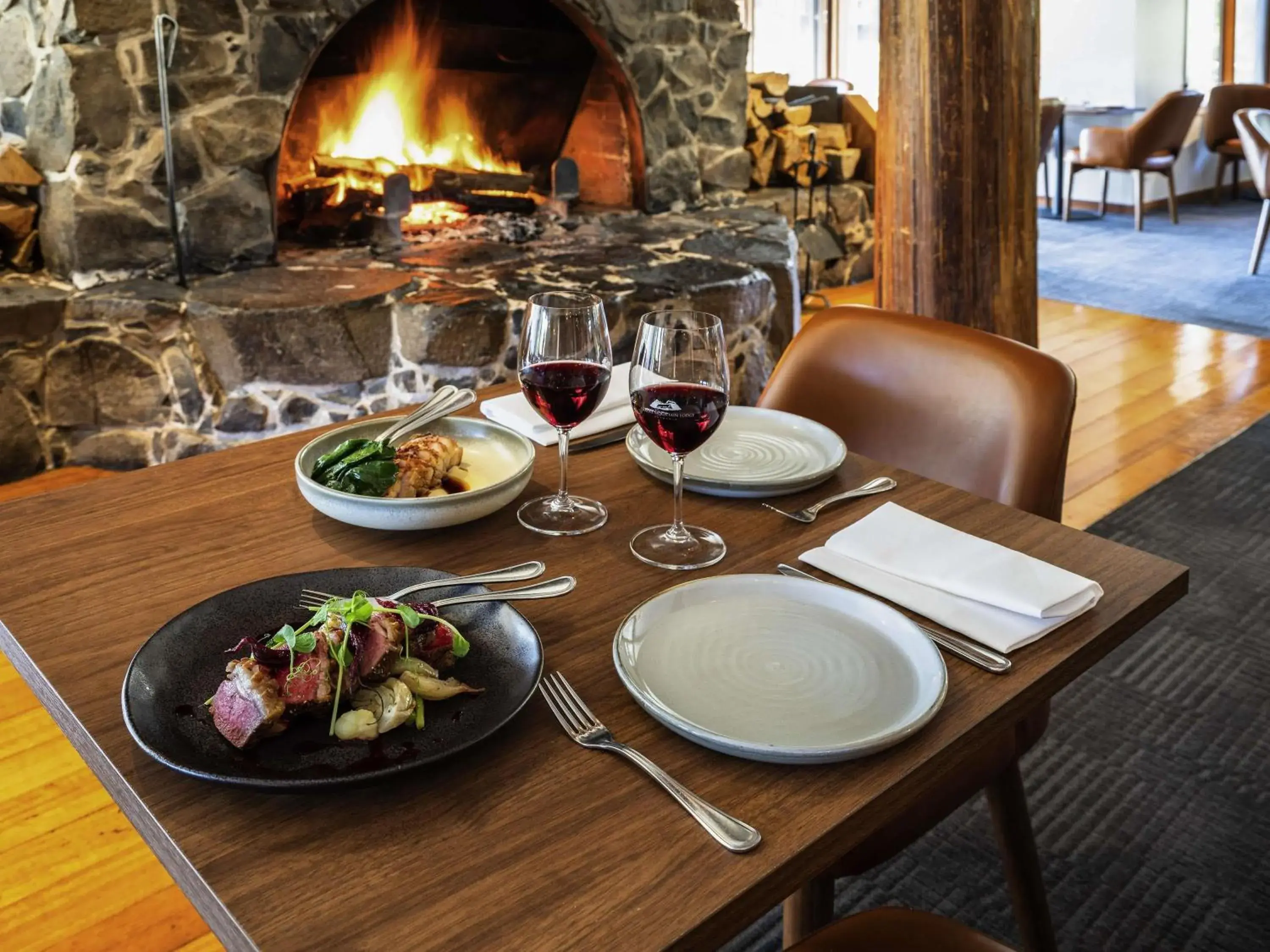 Restaurant/places to eat in Peppers Cradle Mountain Lodge Restaurant/places to eat in Peppers Cradle Mountain Lodge