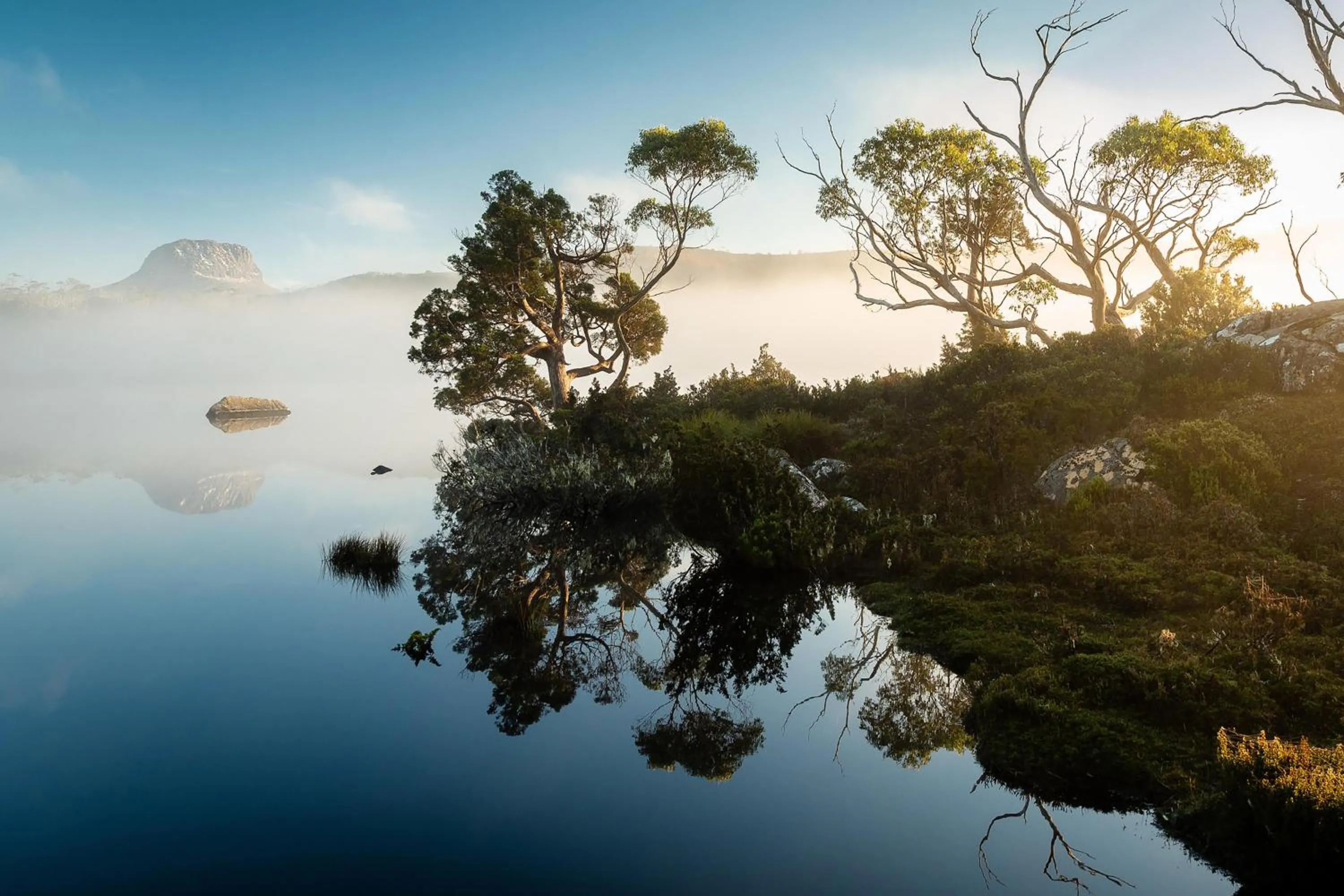 Natural landscape in Peppers Cradle Mountain Lodge