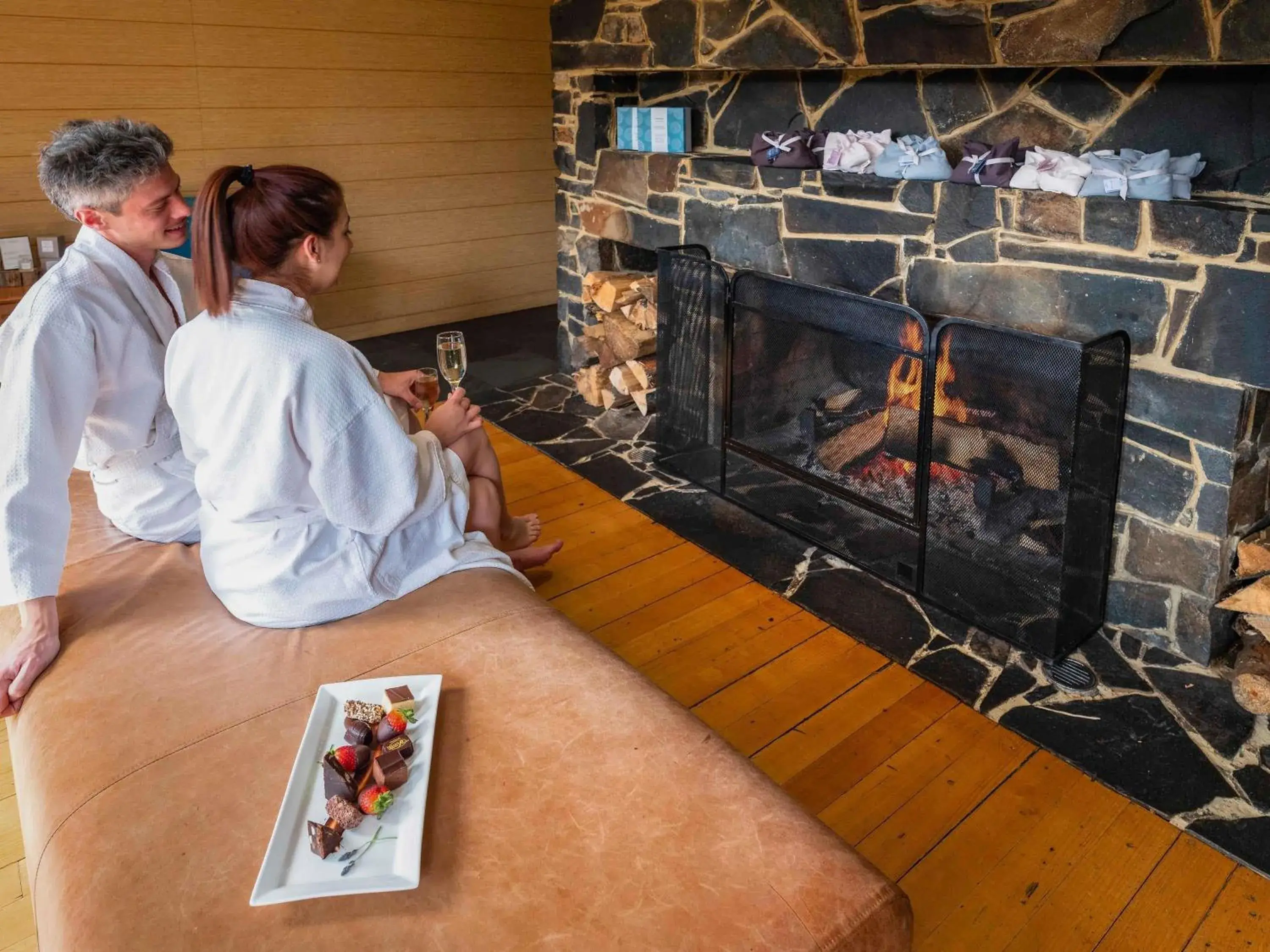 Property building in Peppers Cradle Mountain Lodge Property building in Peppers Cradle Mountain Lodge