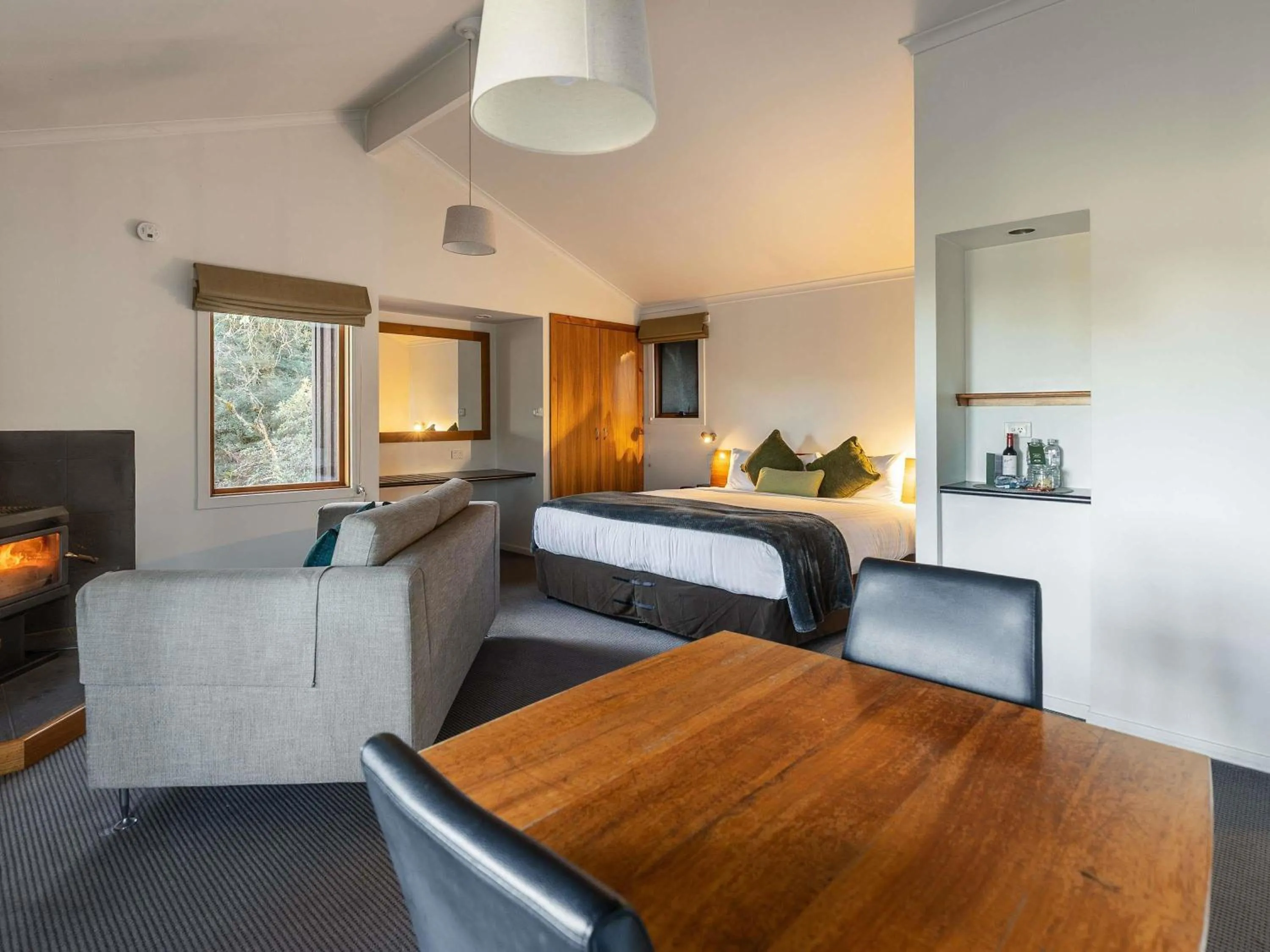 Bedroom in Peppers Cradle Mountain Lodge