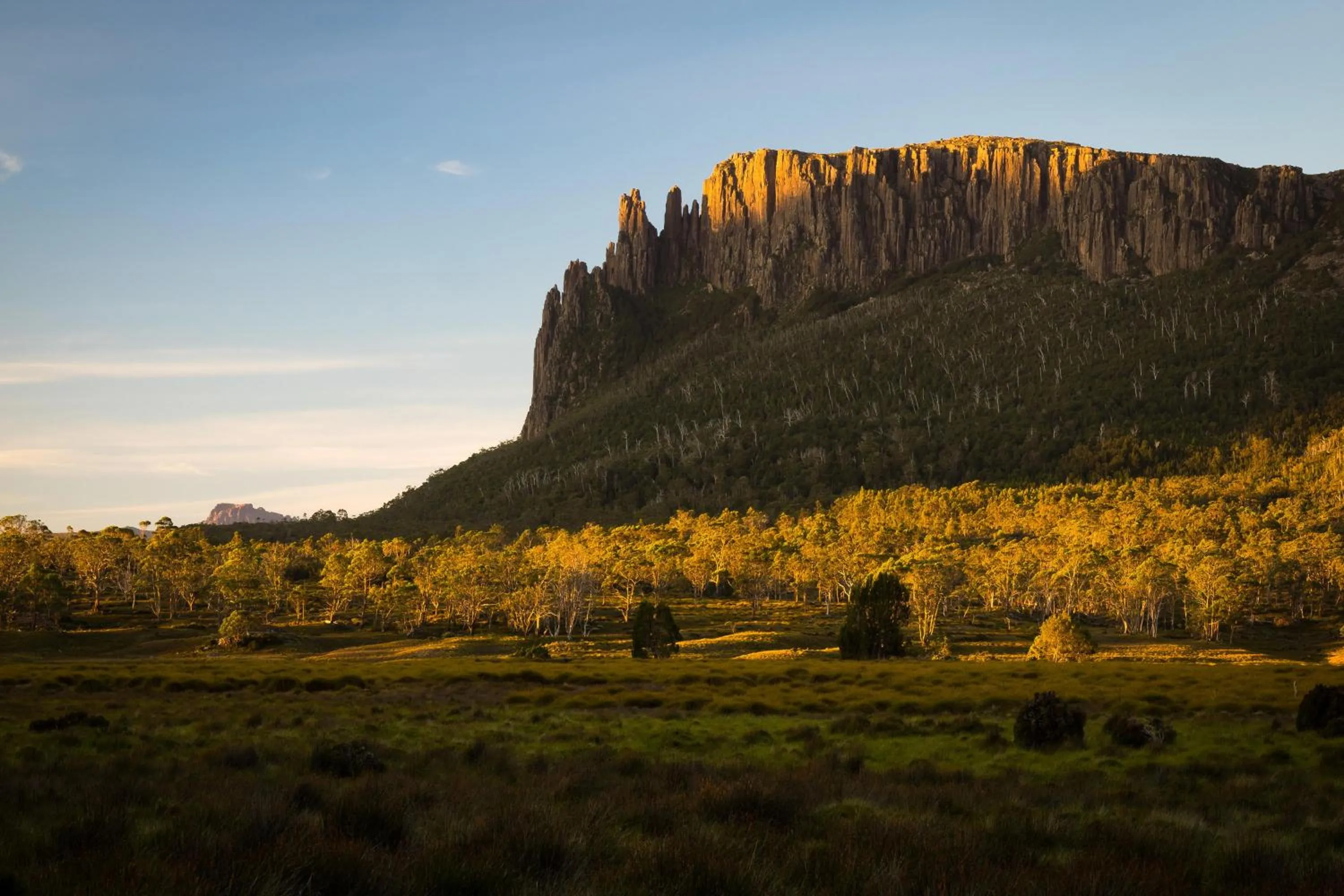 Natural landscape in Peppers Cradle Mountain Lodge