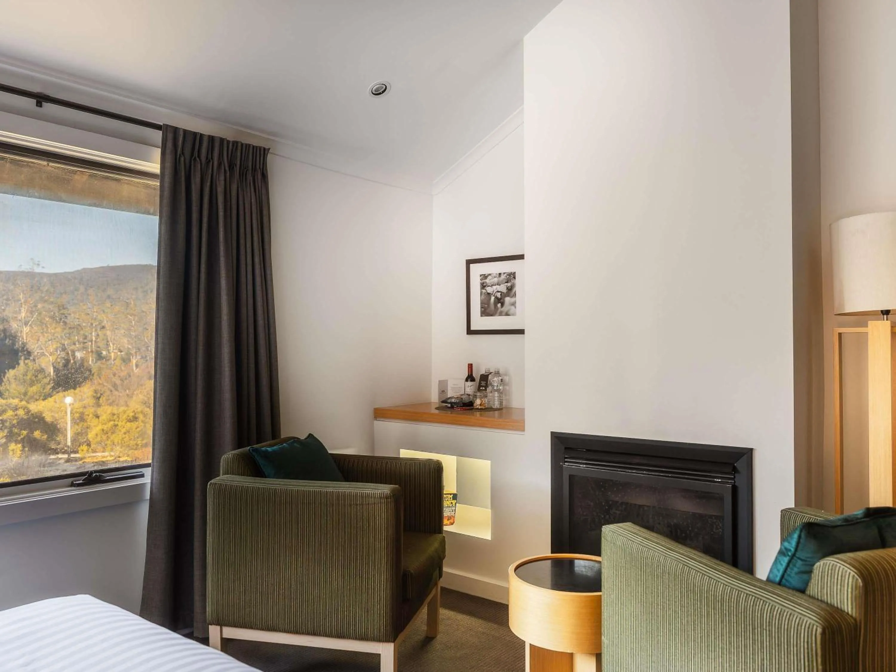 Bedroom, Bed in Peppers Cradle Mountain Lodge